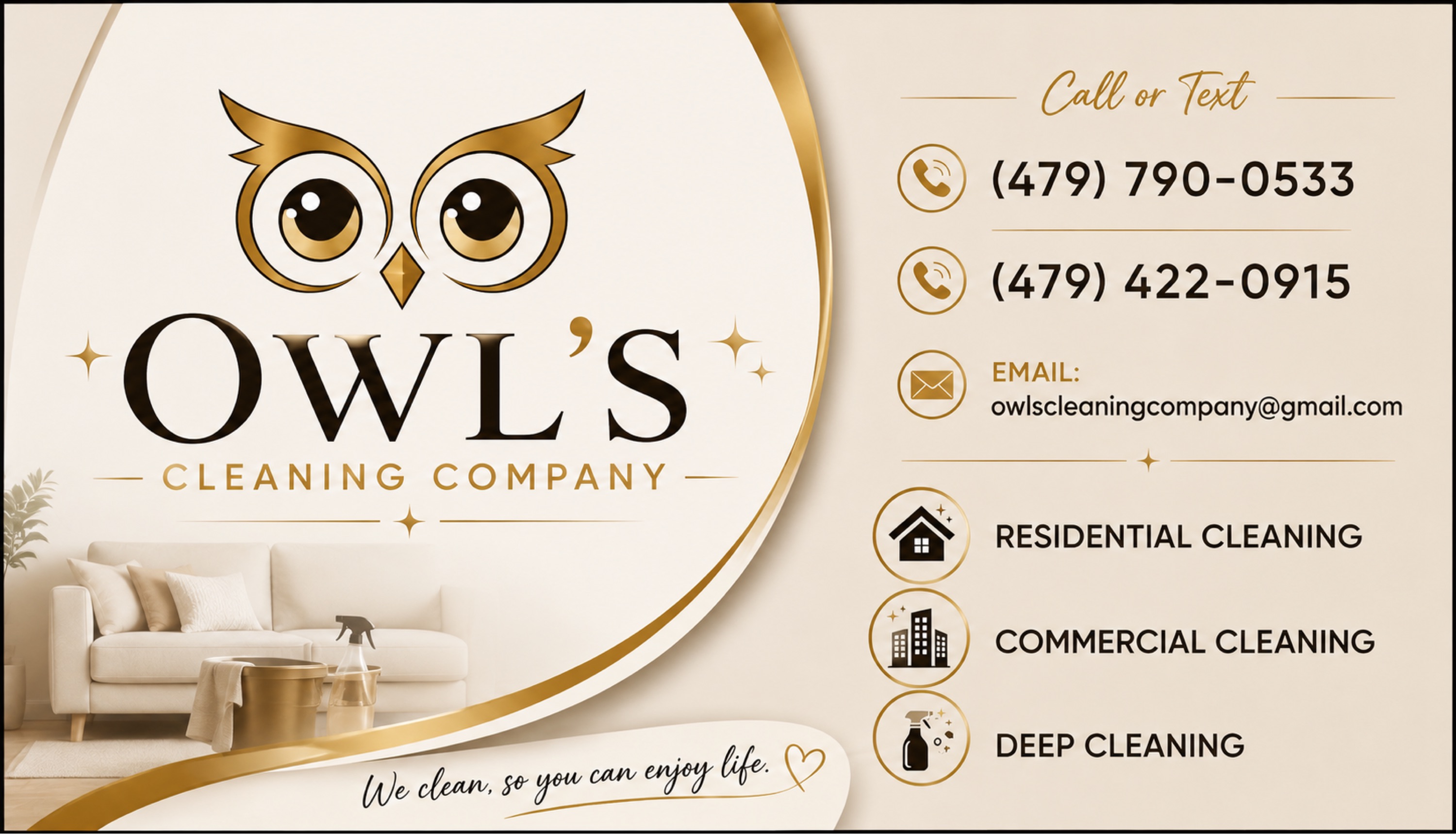 Owls Cleaning Company LLC Logo