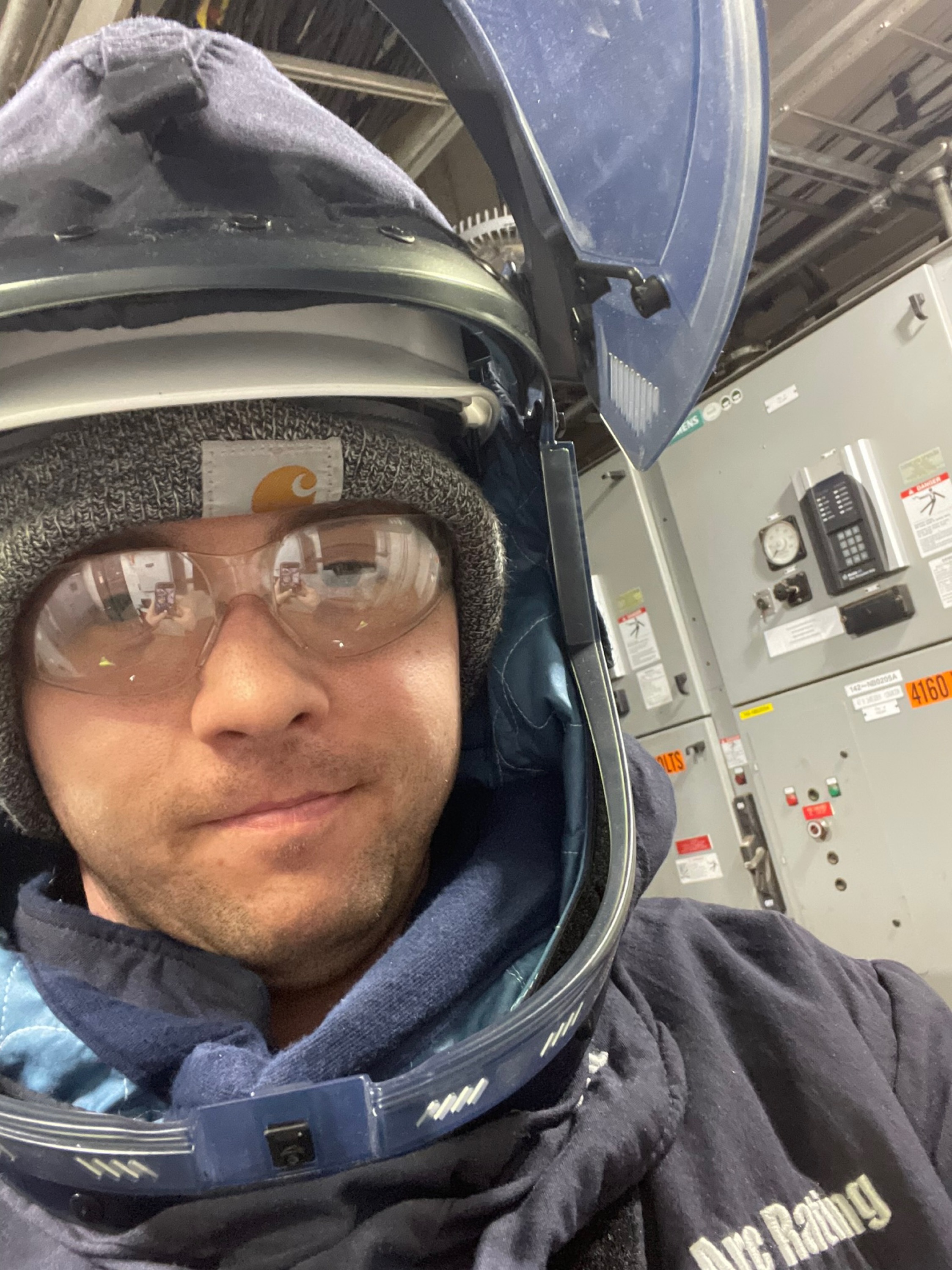 John Anthony Mahar Jr. Electrician Logo