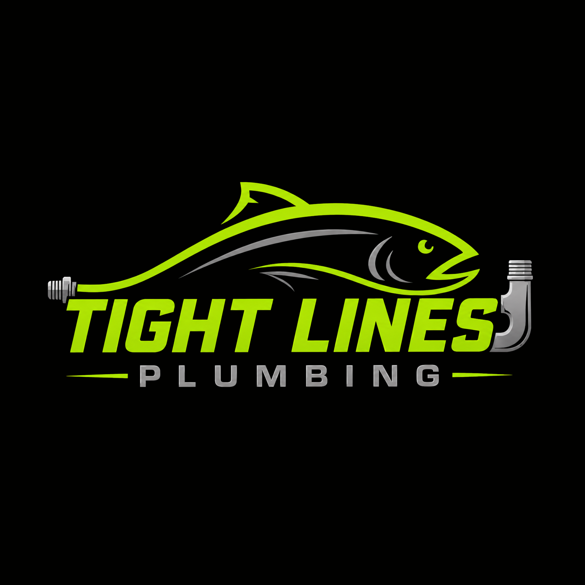 Tight Lines Plumbing Logo