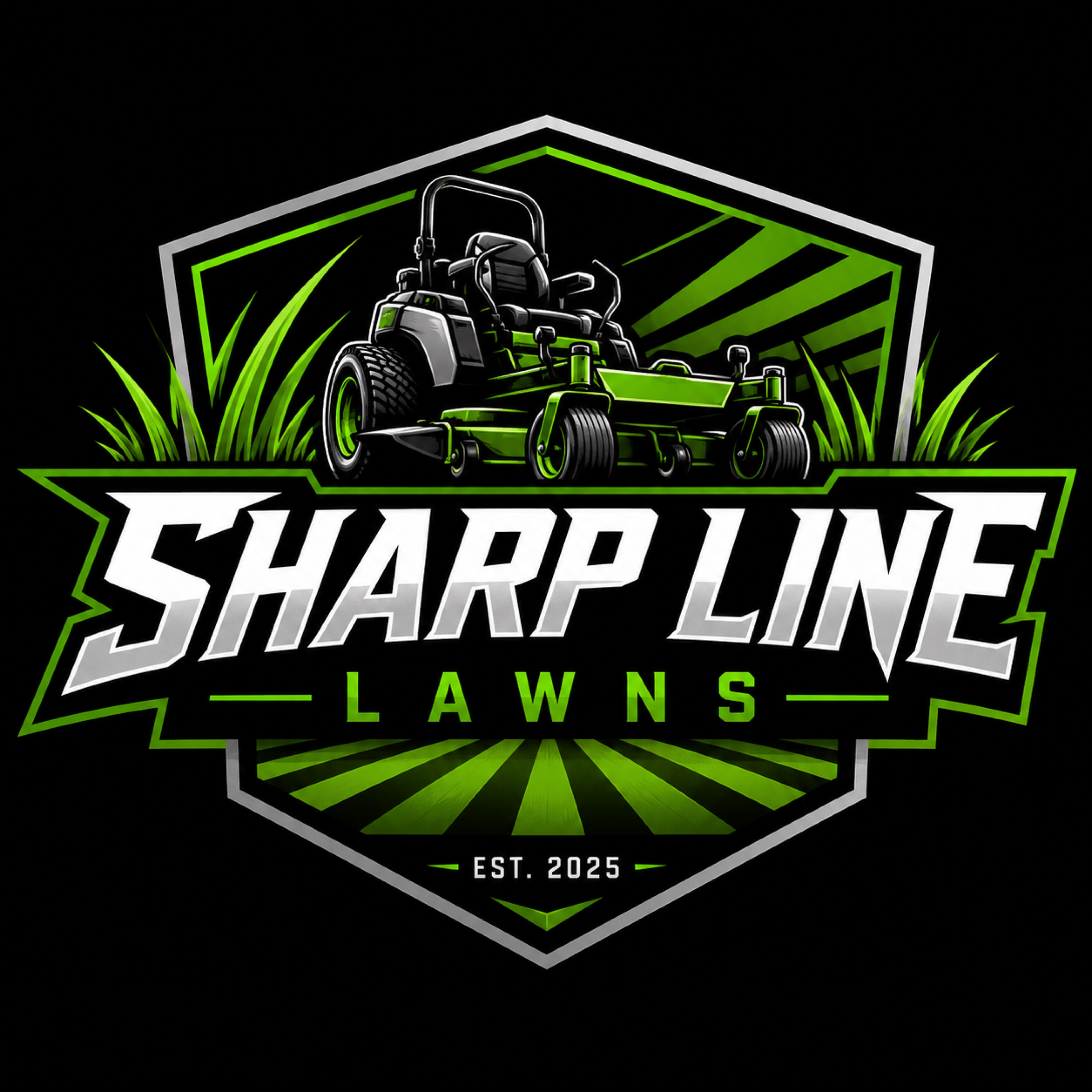 Sharp line lawns Logo