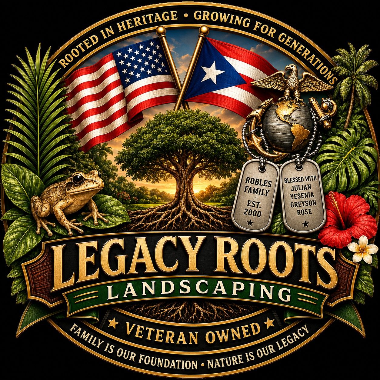 Legacy Roots Landscaping Logo