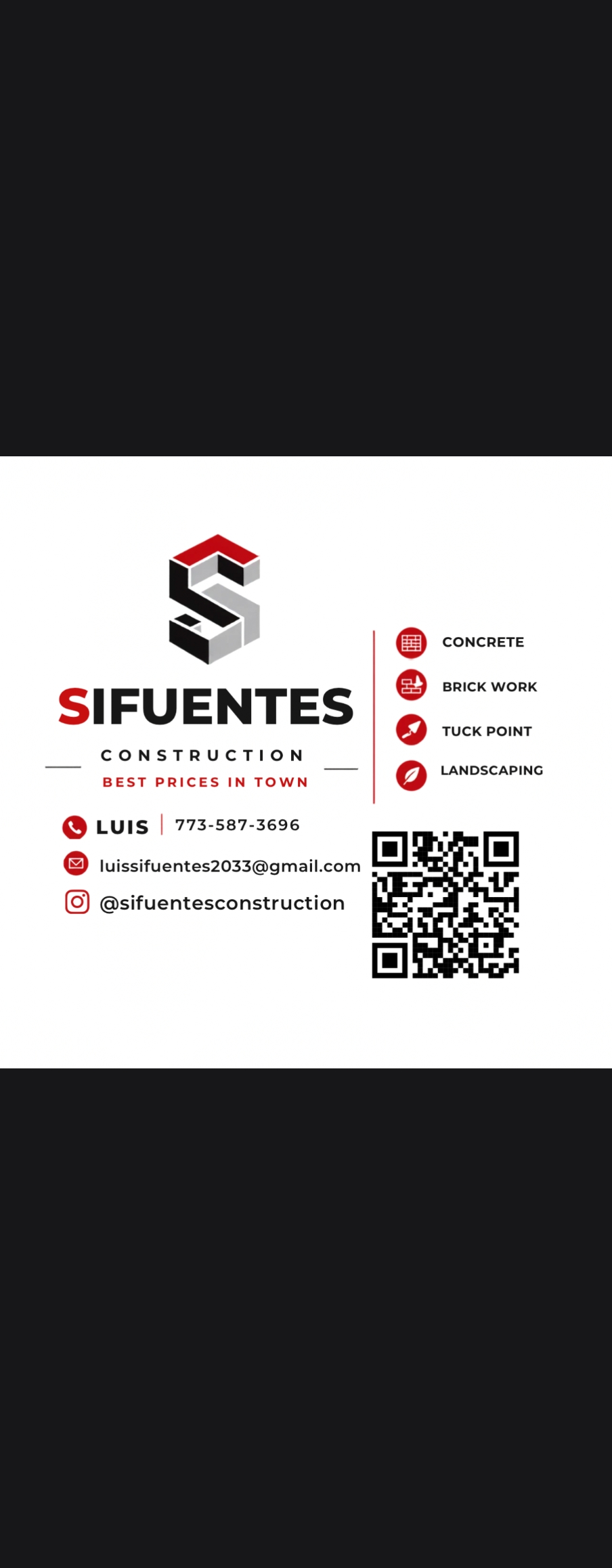 Sifuentes Construction Logo