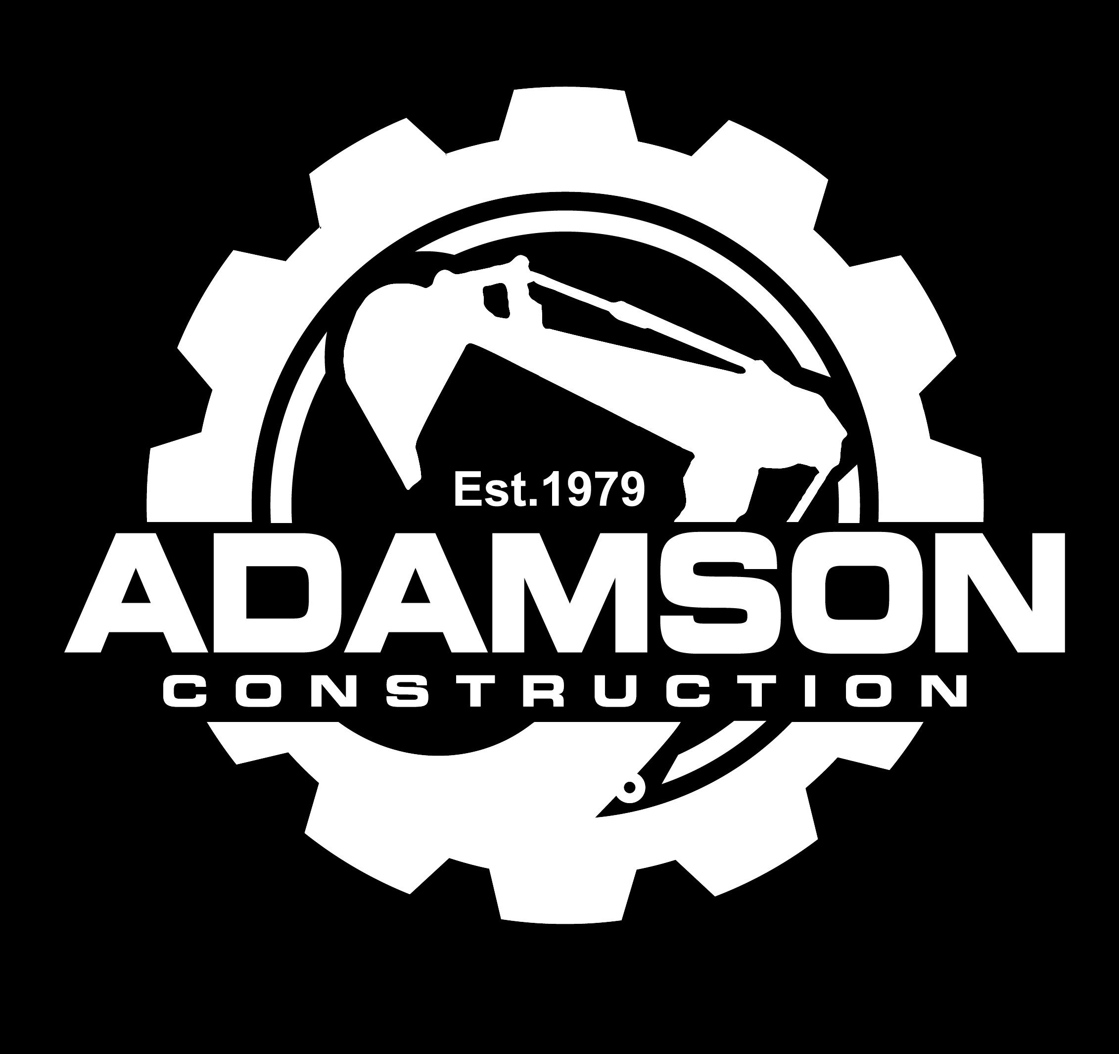 Adamson Construction Company Logo