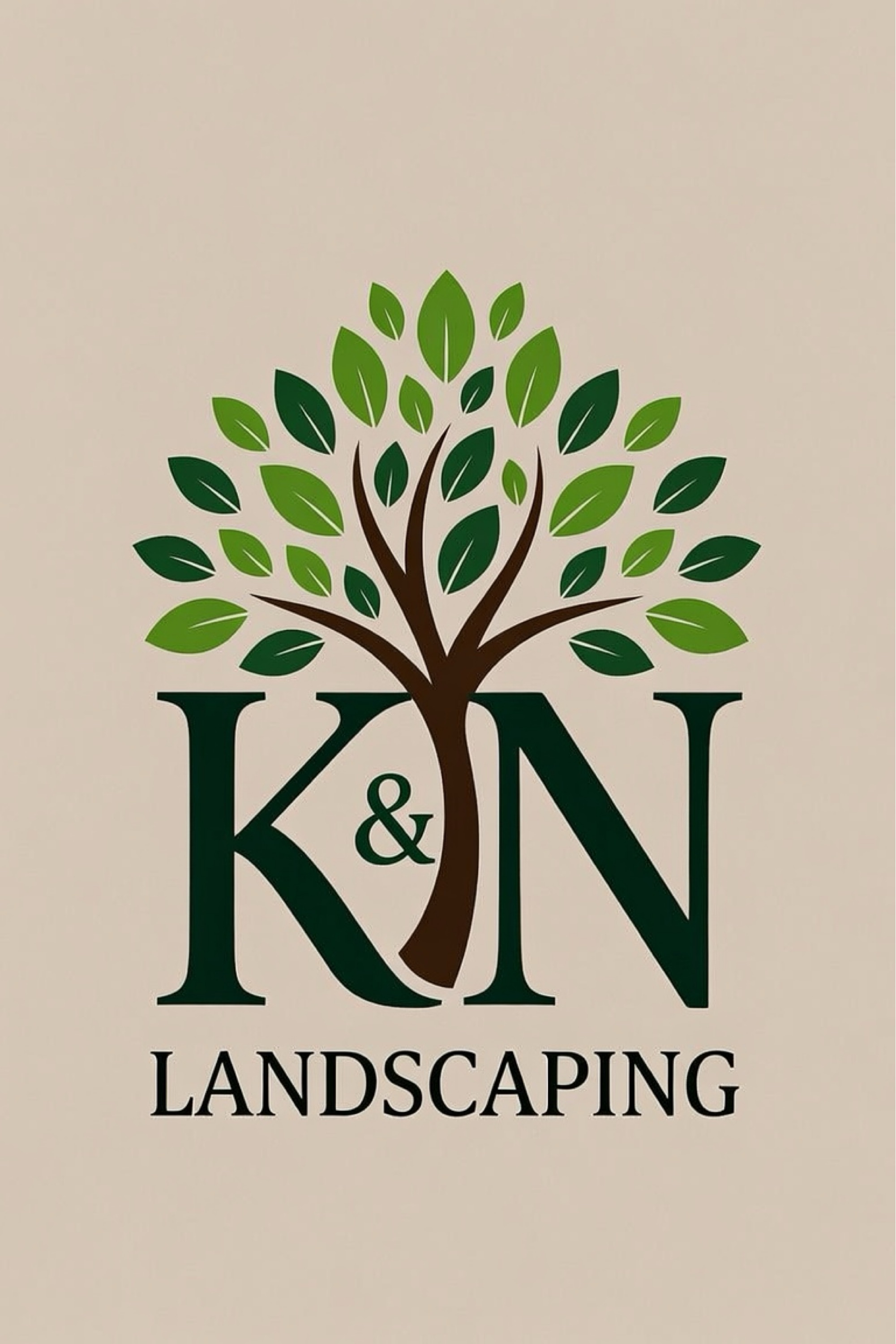 K&N Landscaping Logo