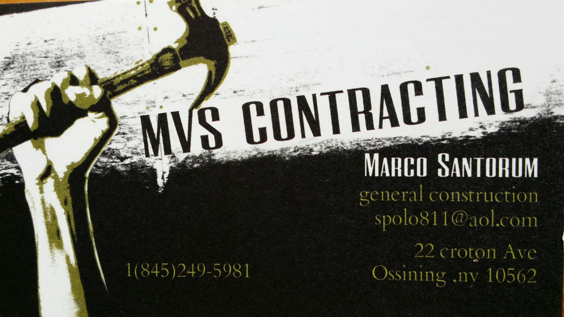 MVS Contracting Logo