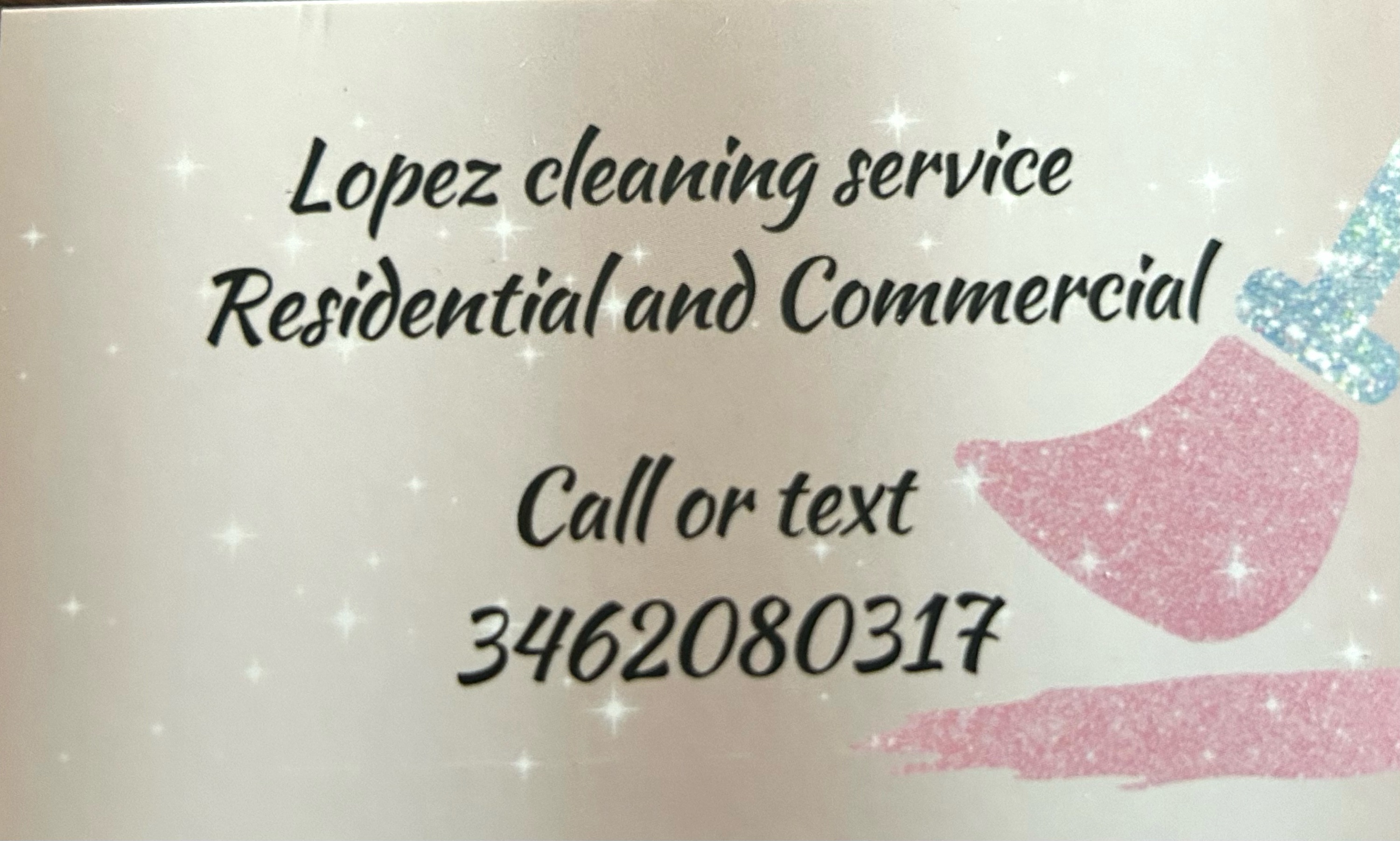 Lopez Cleaning Service Logo