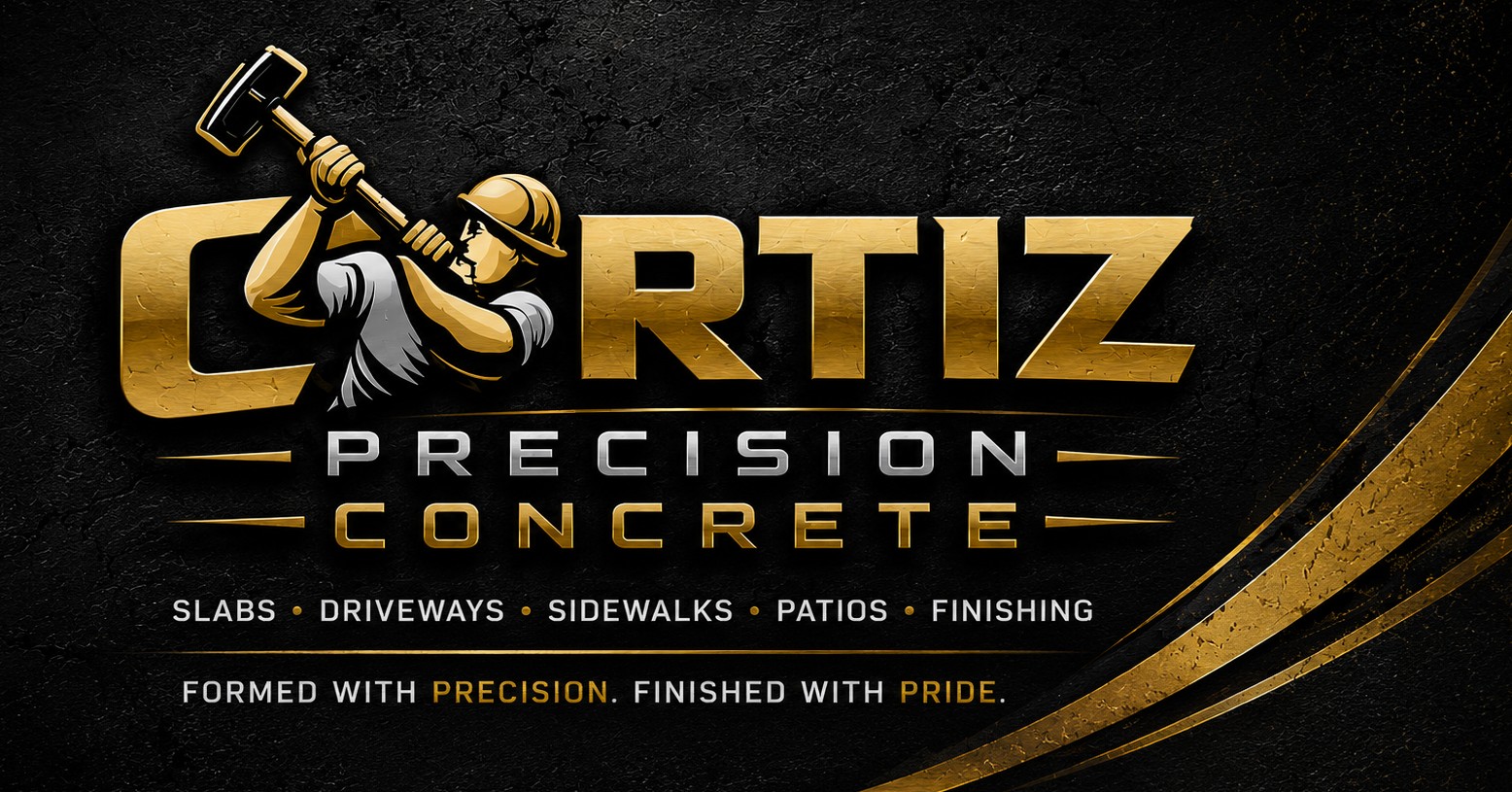 Ortiz Precision Concrete Logo