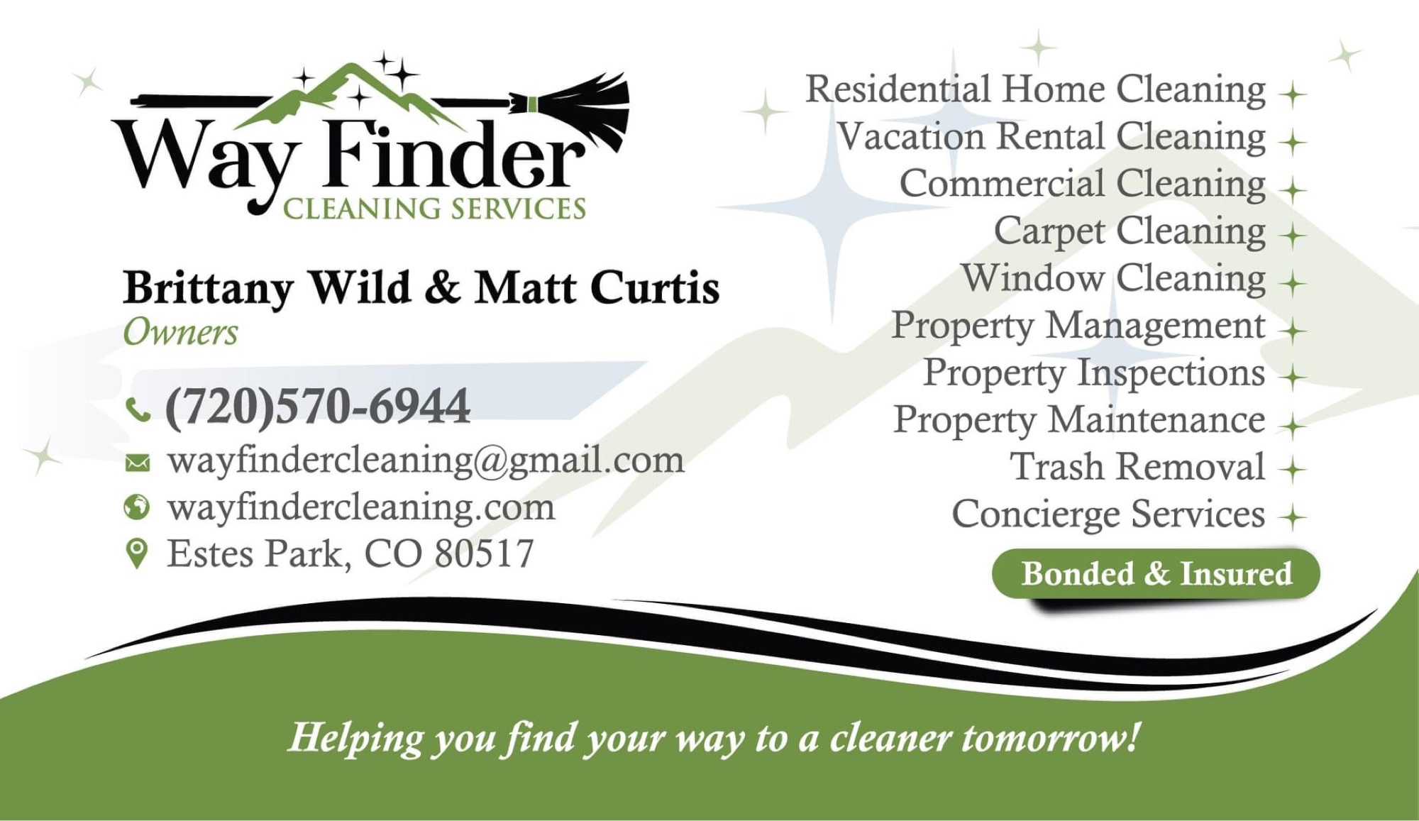 Way Finder Cleaning Services, LLC Logo