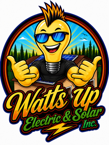 Watts Up Electric & Solar Inc. Logo