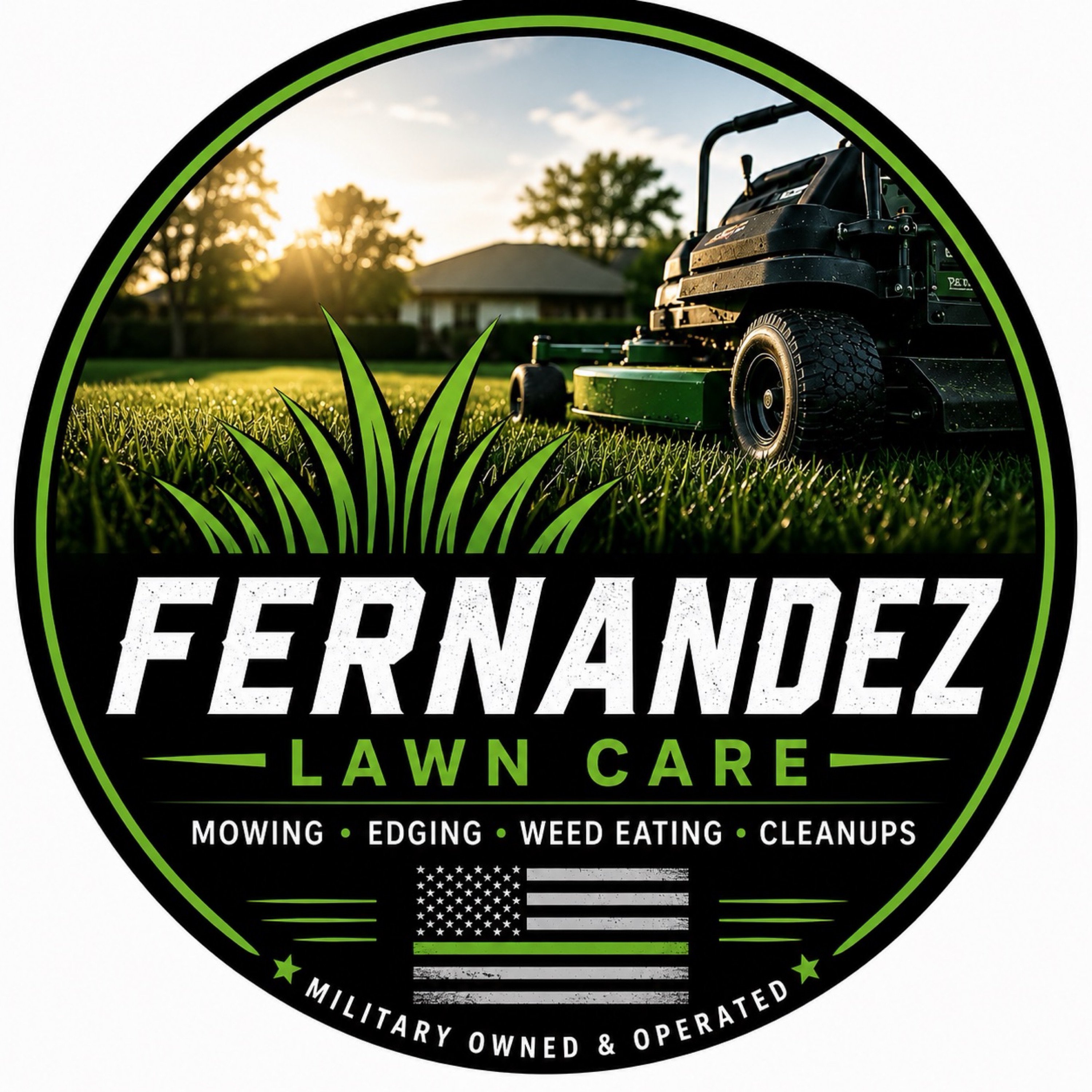 Fernandez Lawn care Logo