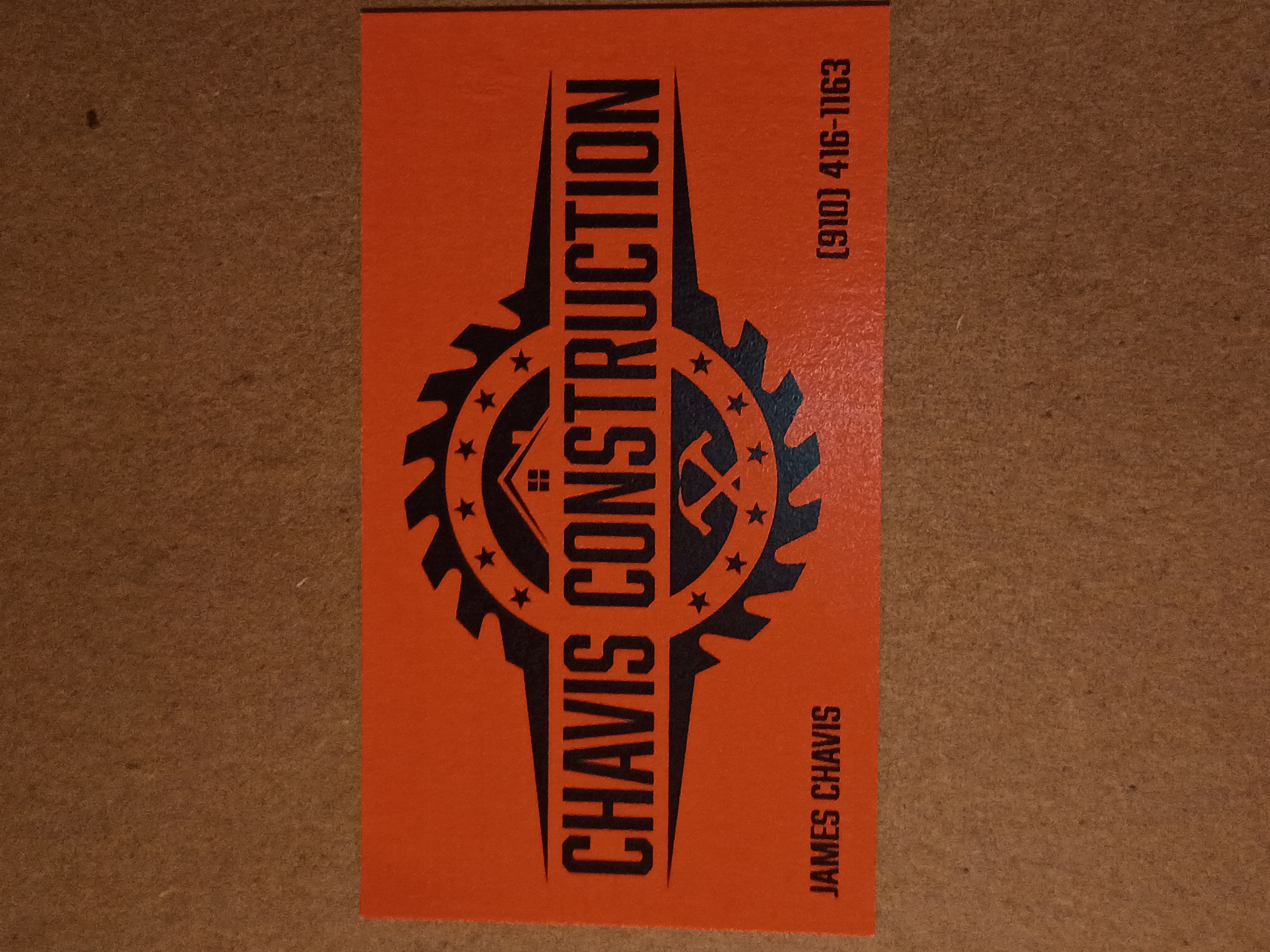 Chavis Construction Logo