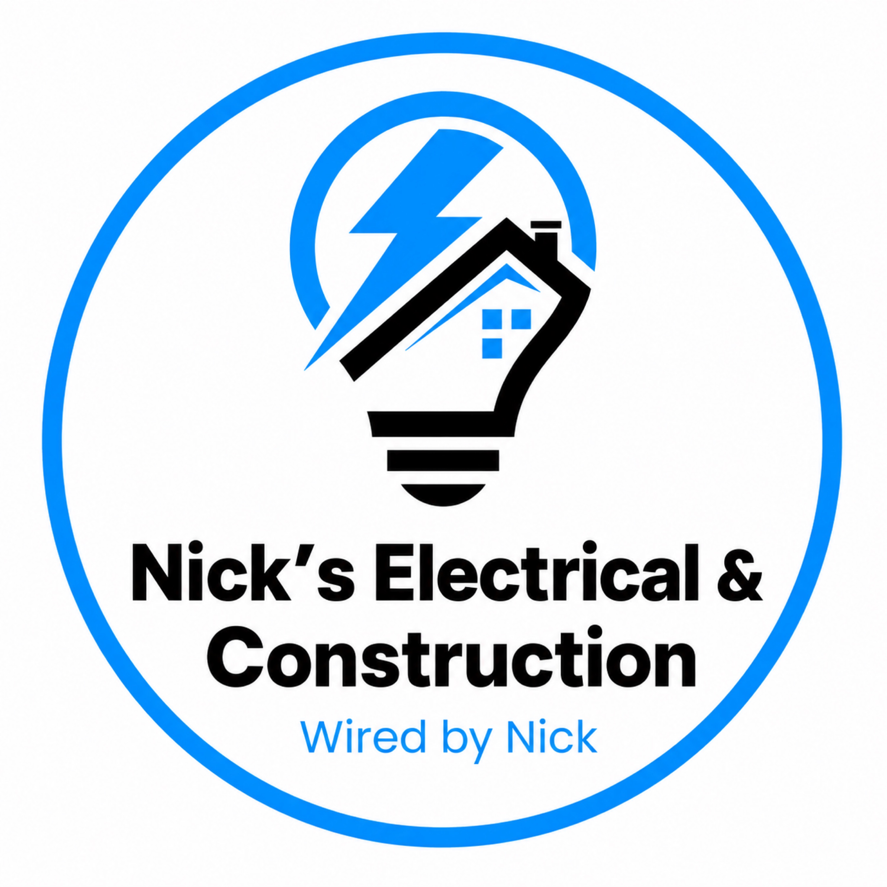 Nicks Electrical and Construction Logo