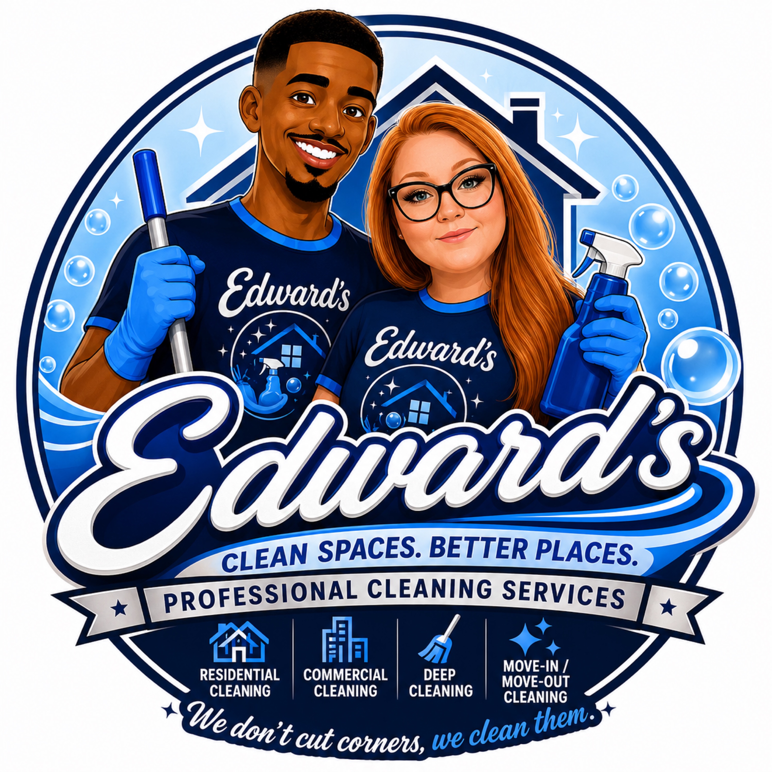 Edwards Cleaning Services Logo