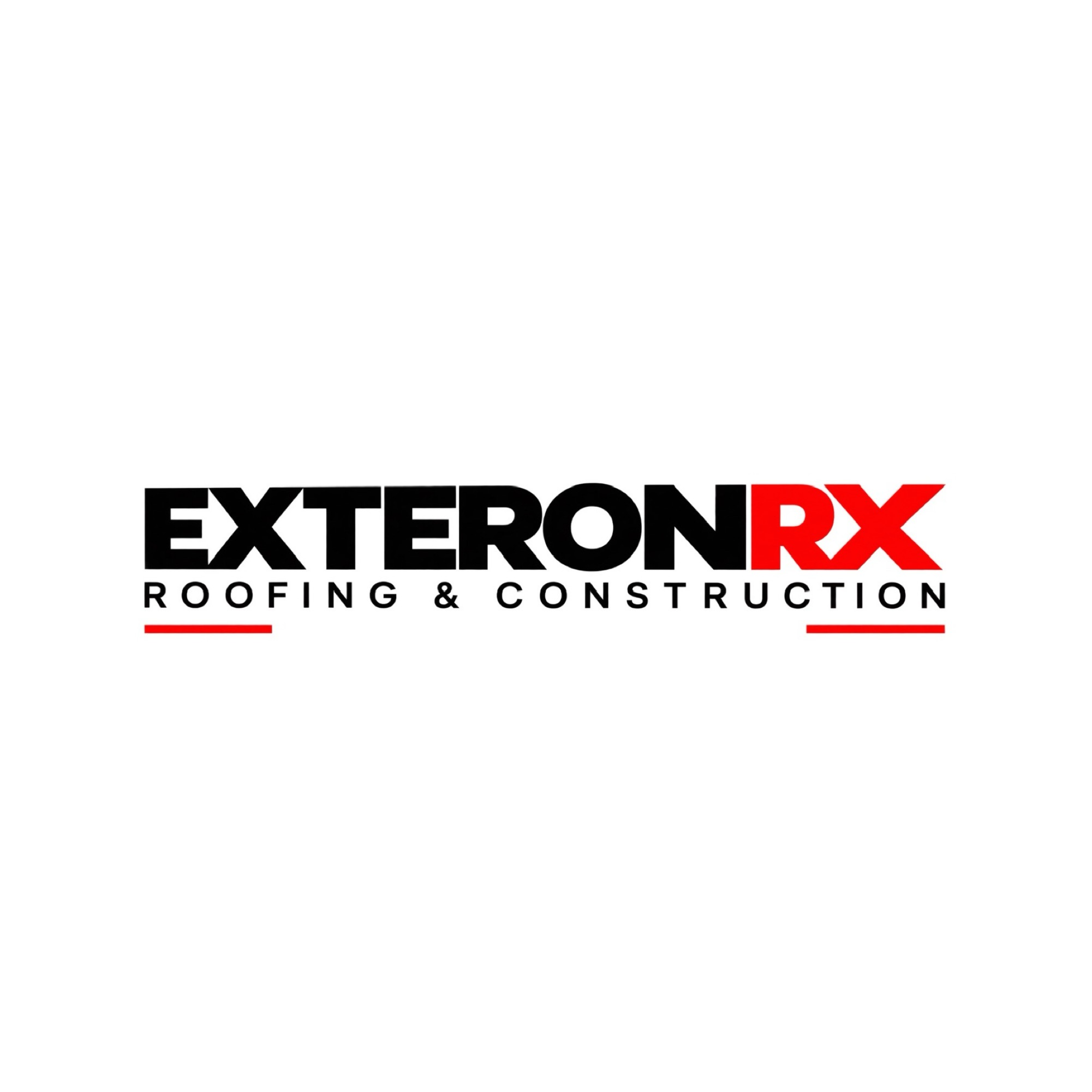 ExteronRx Roofing & Construction Logo