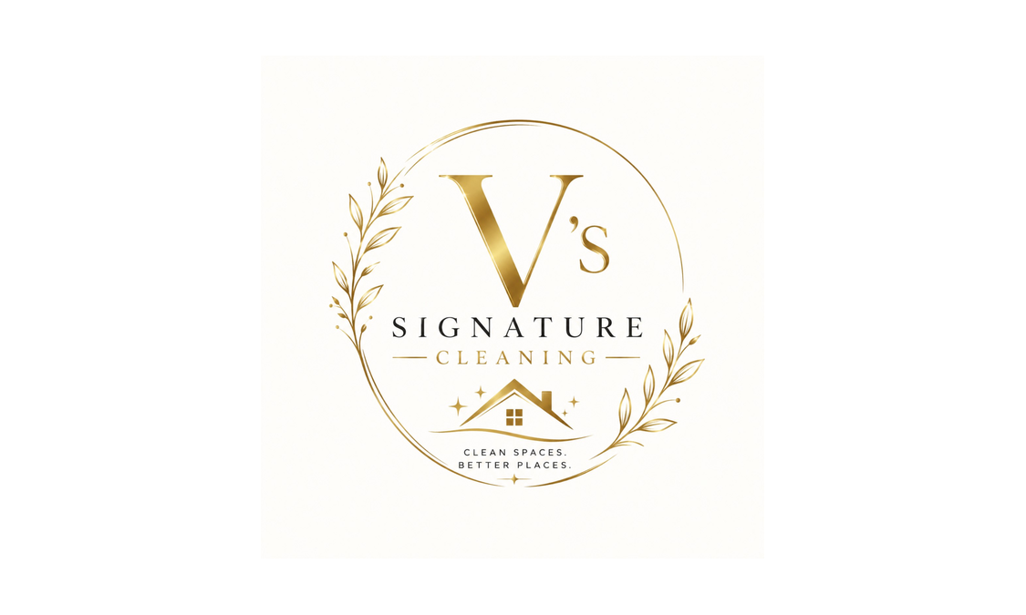 V's Signature Cleaning Logo