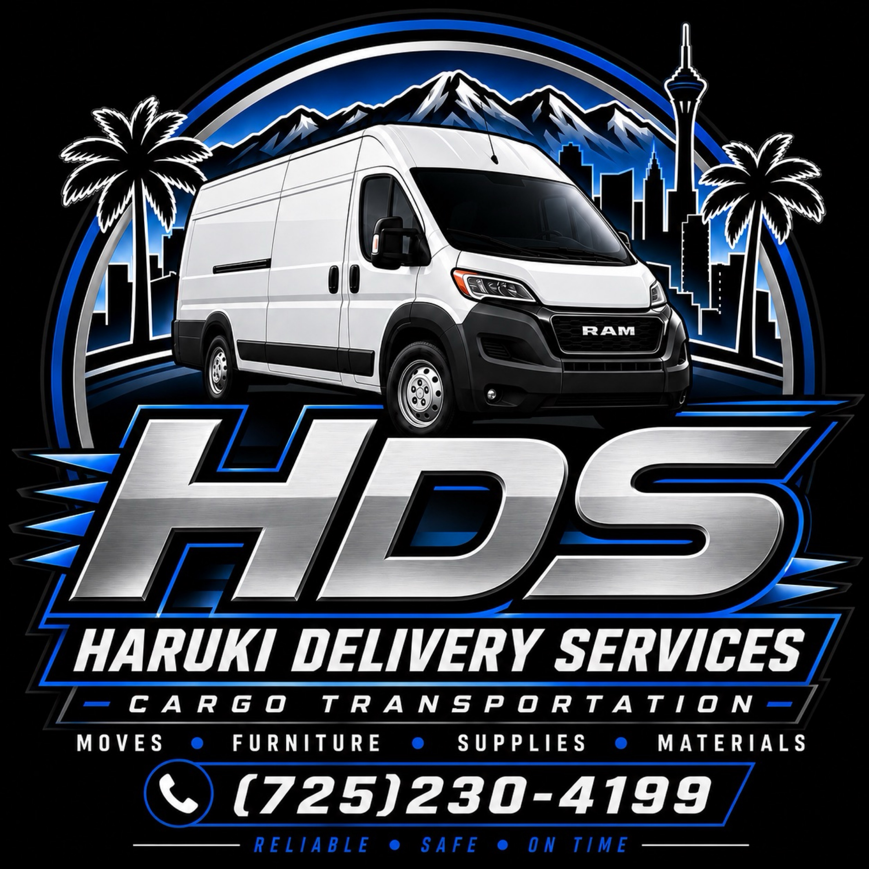 Haruki Delivery Services Logo