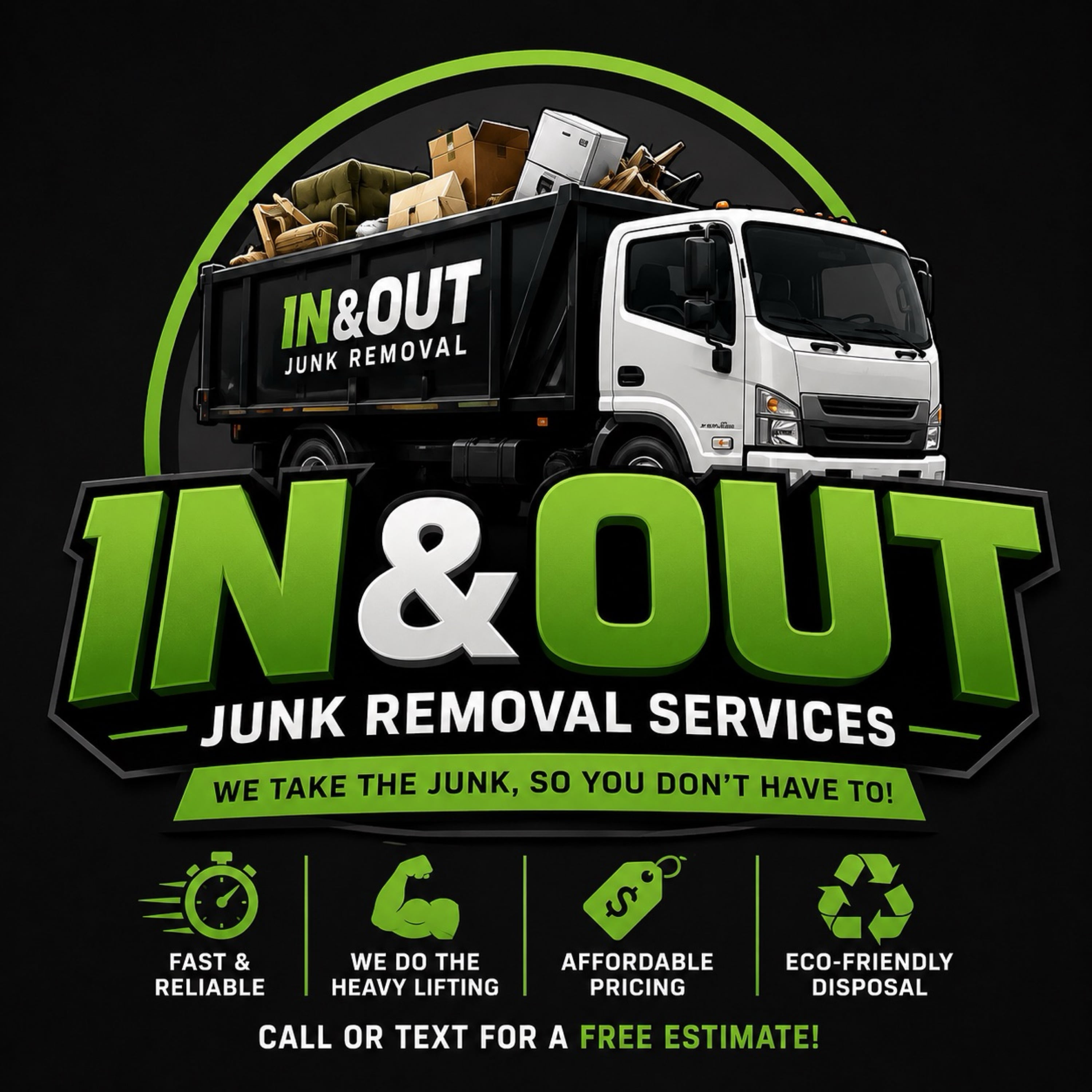 K & A Junk & Moving LLC Logo