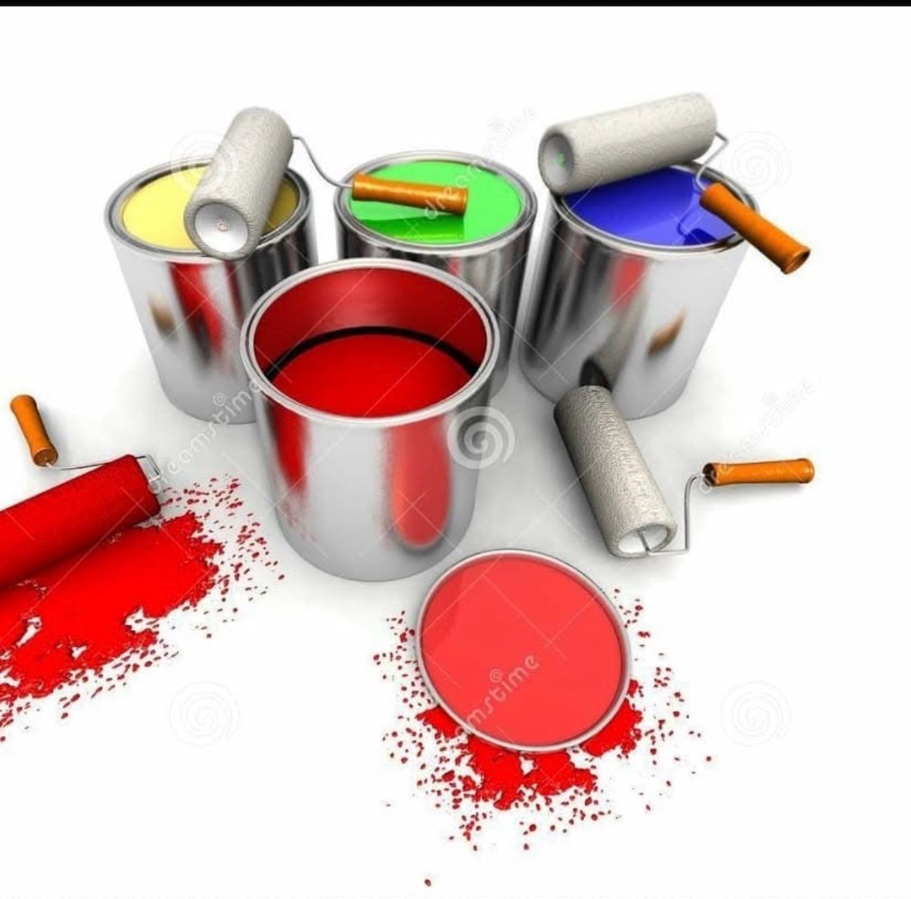 Unique Painting & Staining Logo