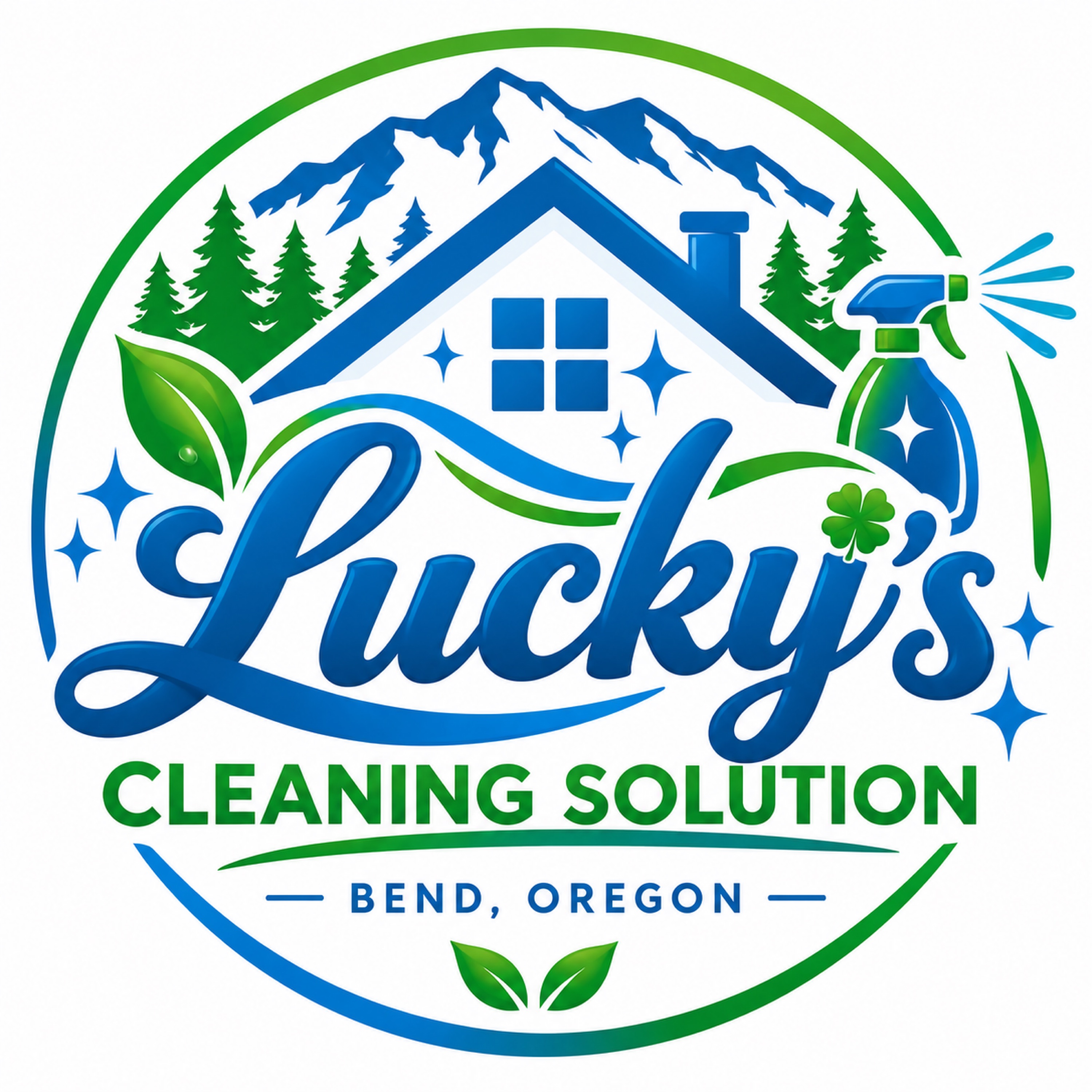 Luckys cleaning solutions Logo