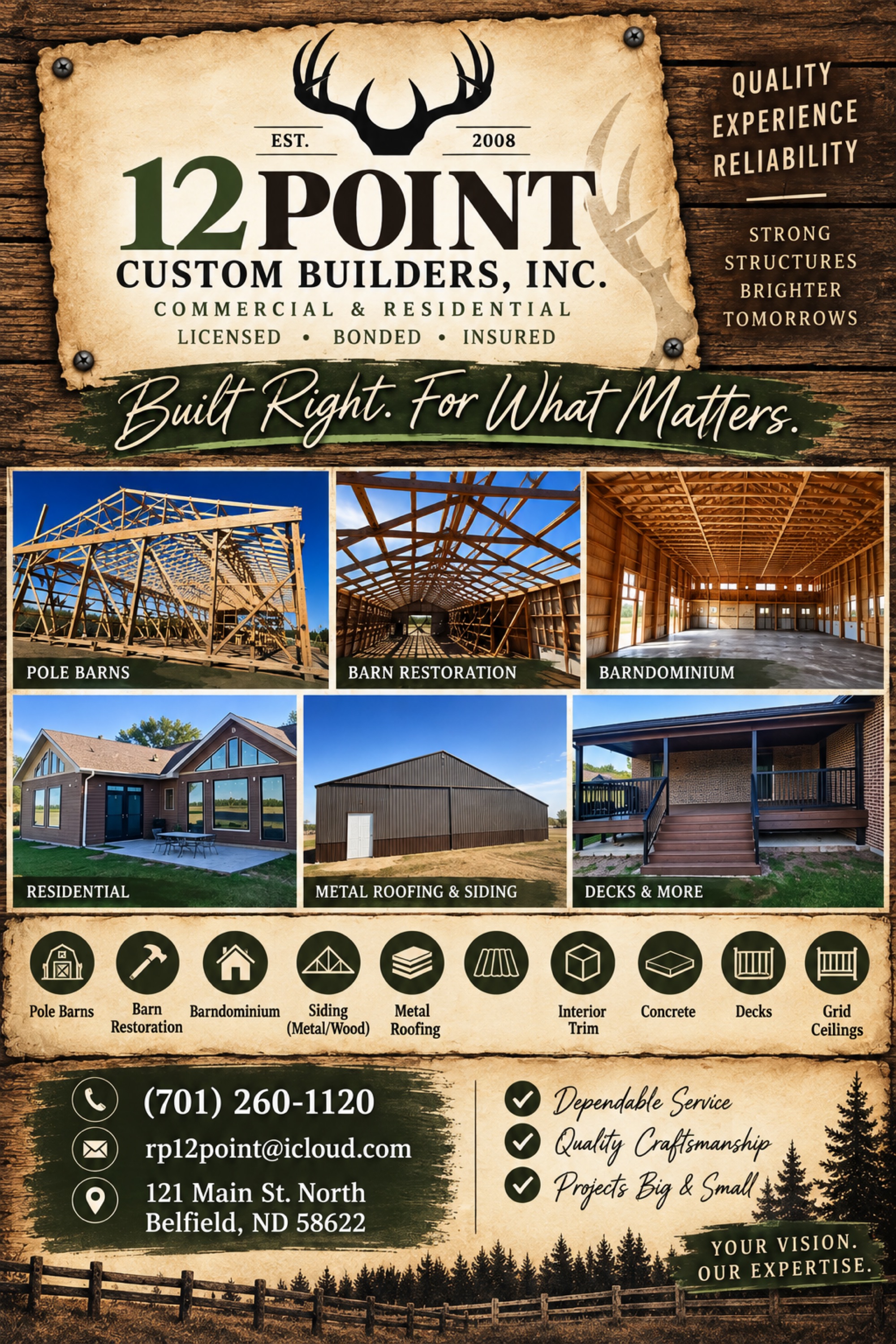 12 Point Custom Builders Logo