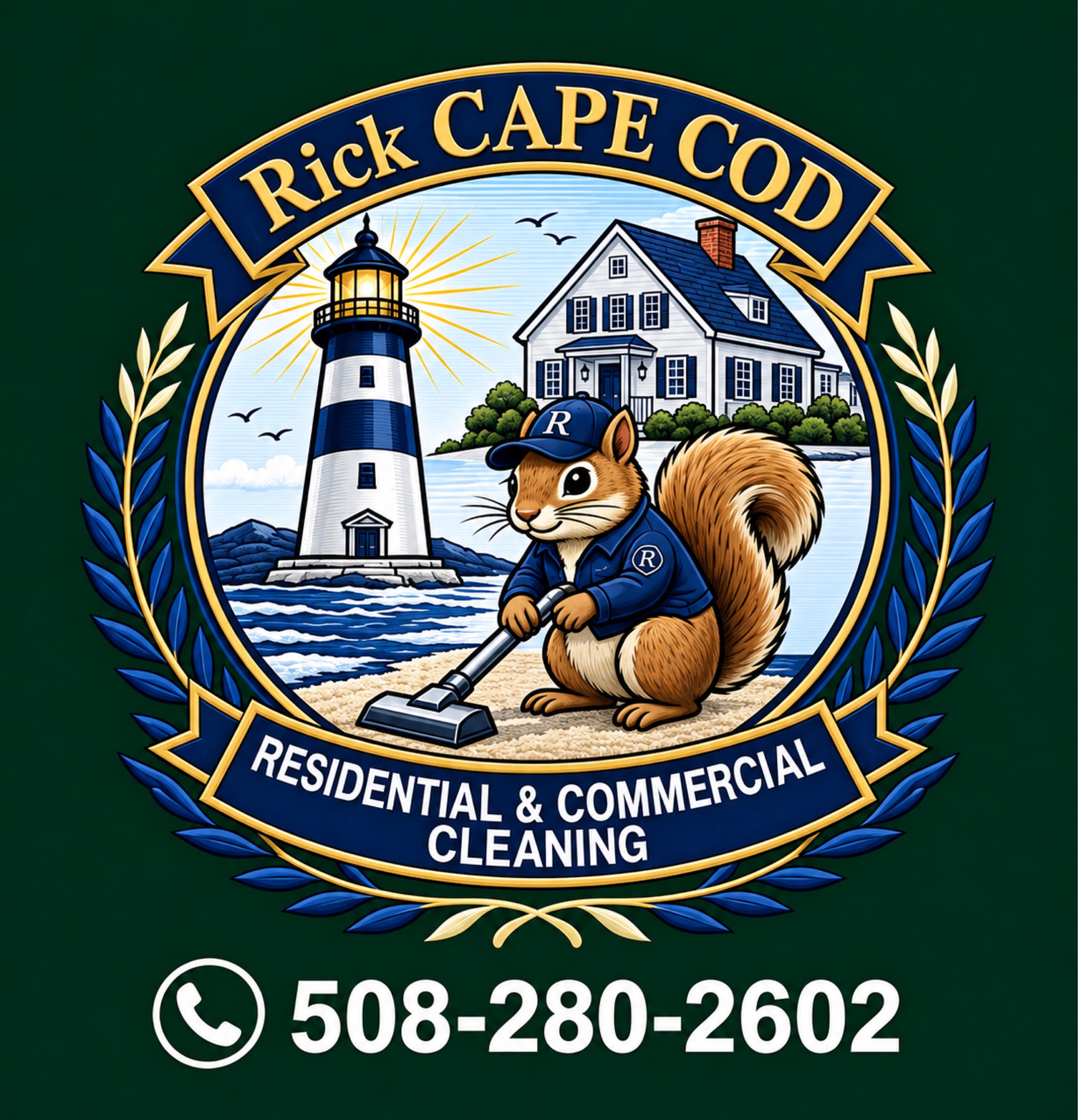 Rick  House cleaning Logo