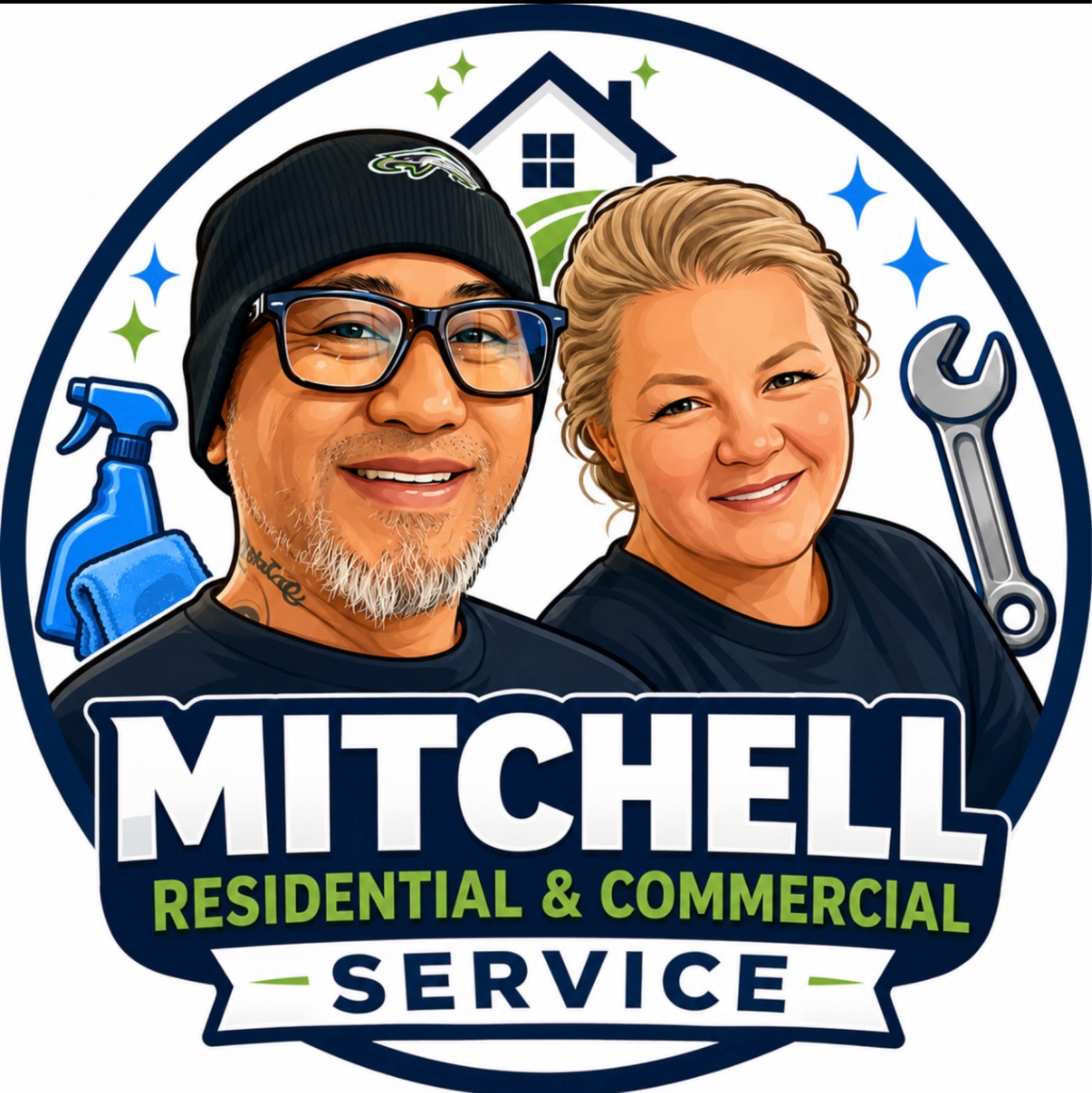 Mitchell Residential & Commercial Service Logo