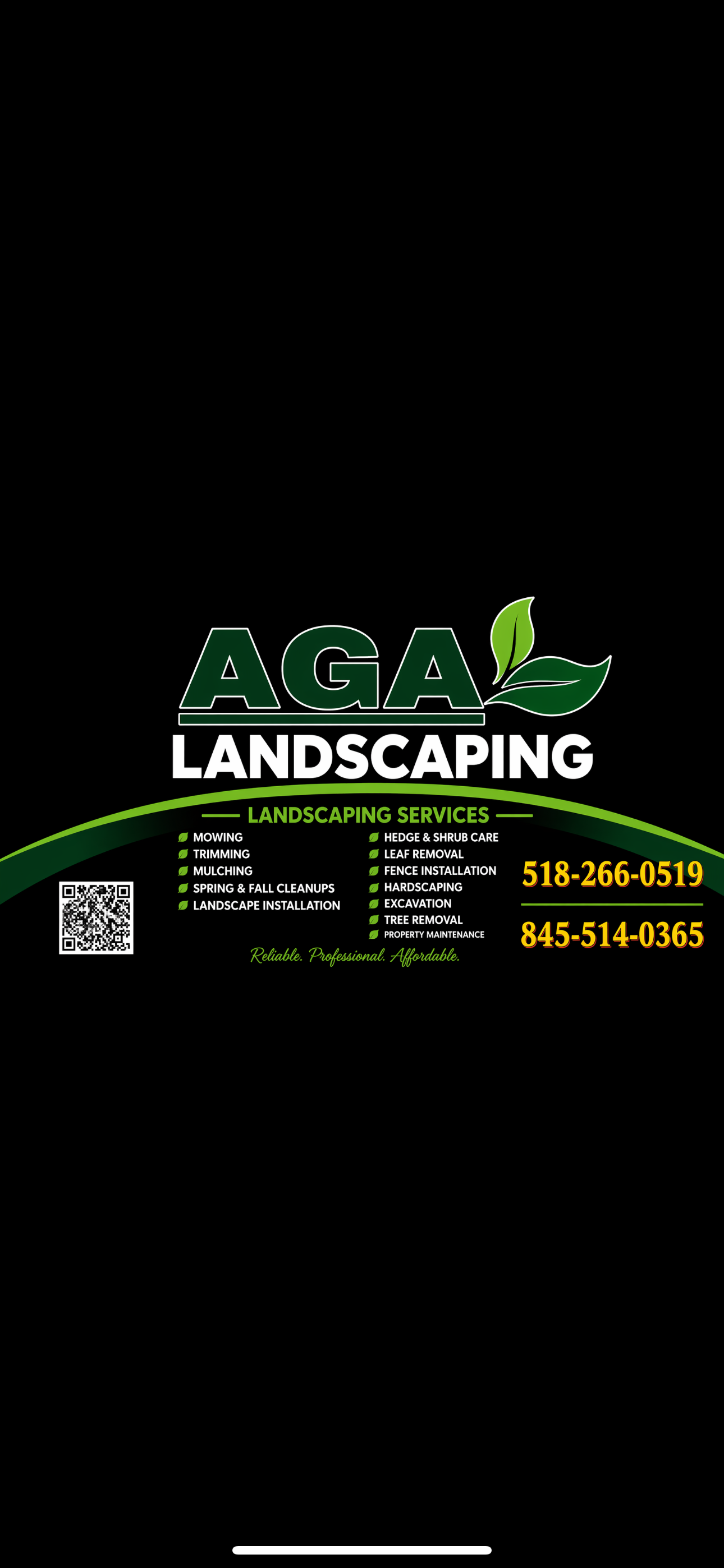 AGA Landscaping LLC Logo
