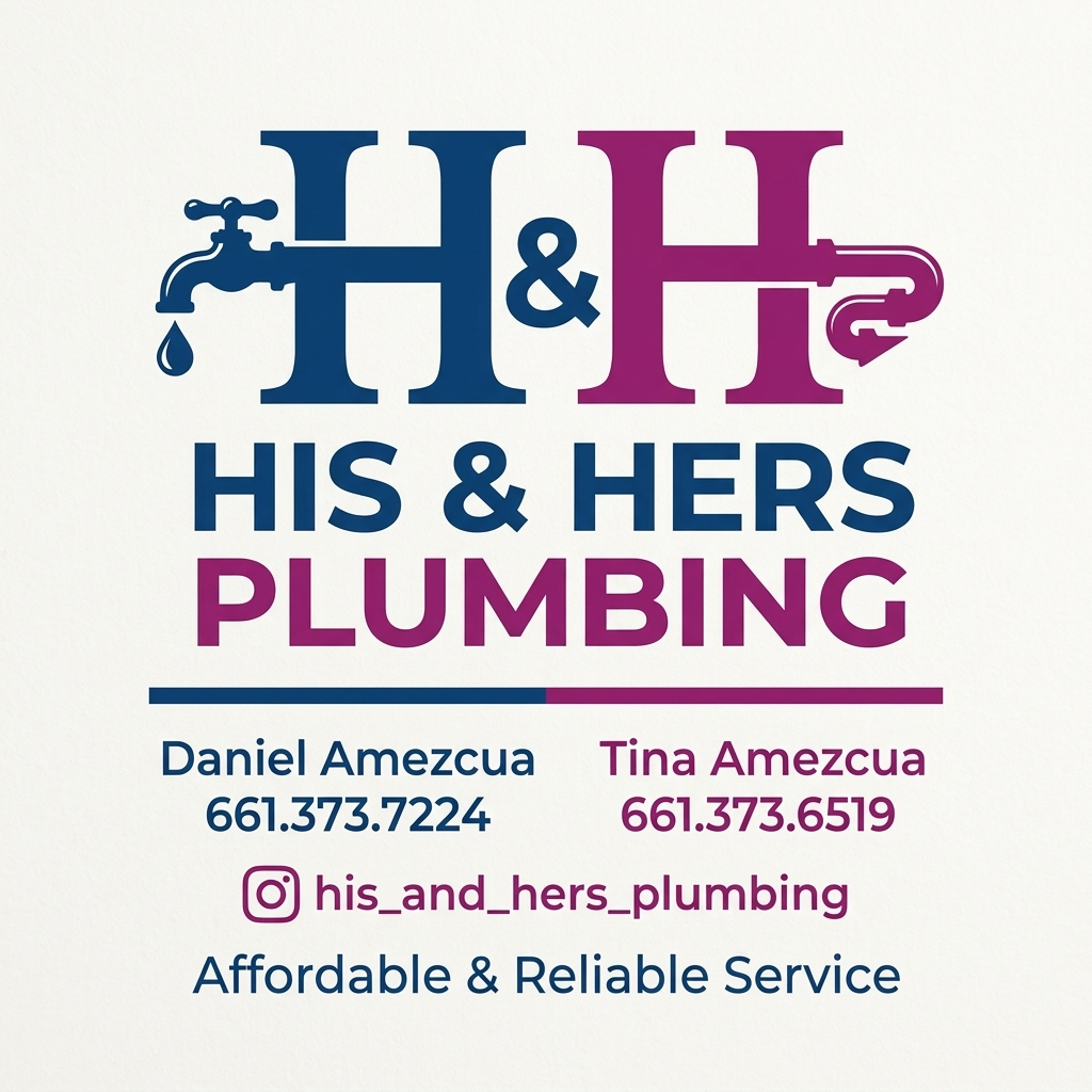 His and Hers Plumbing Logo