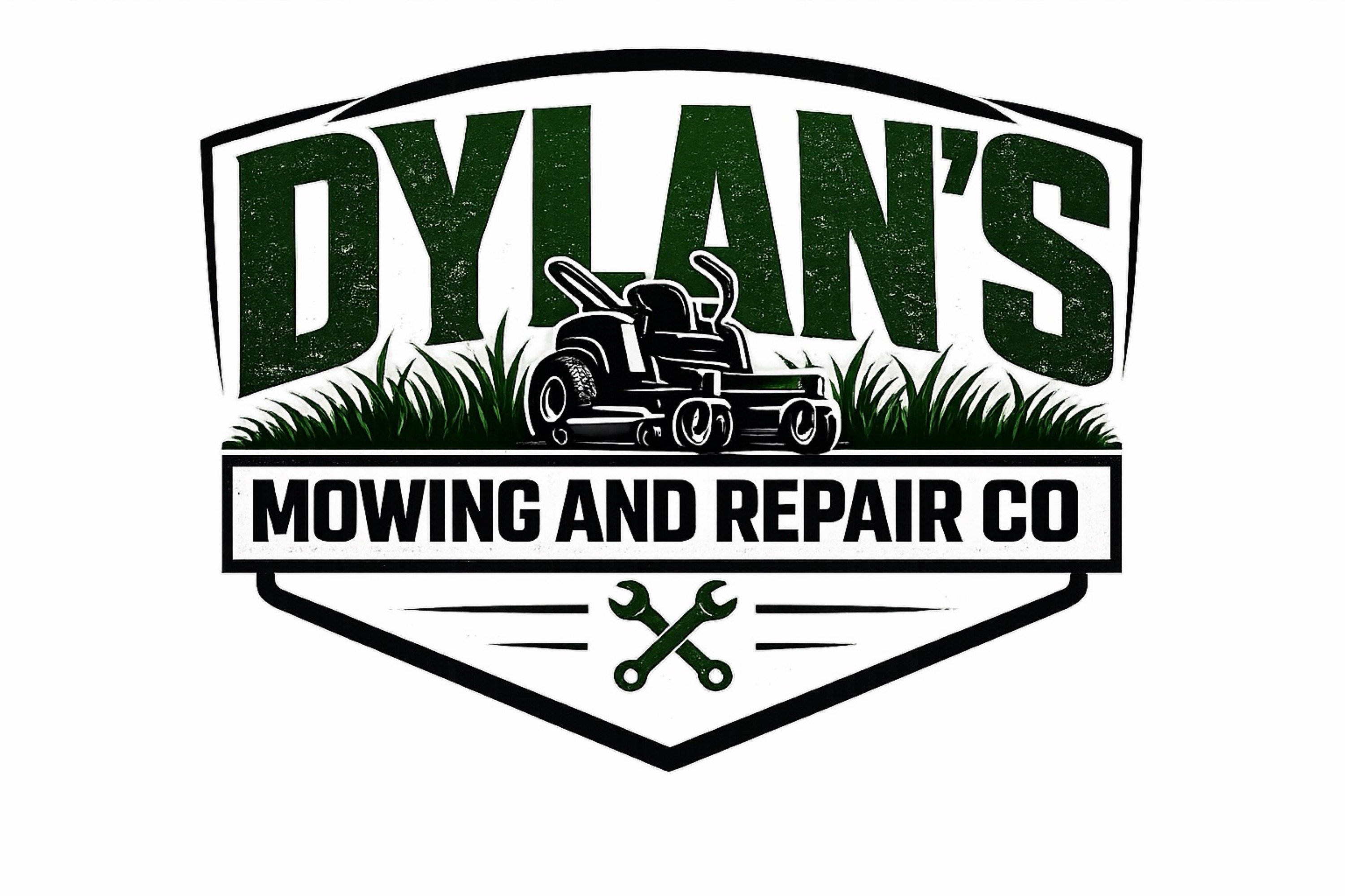 Dylans Mowing and Repair Co Logo