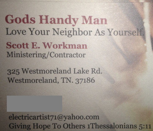 God's Handyman Logo