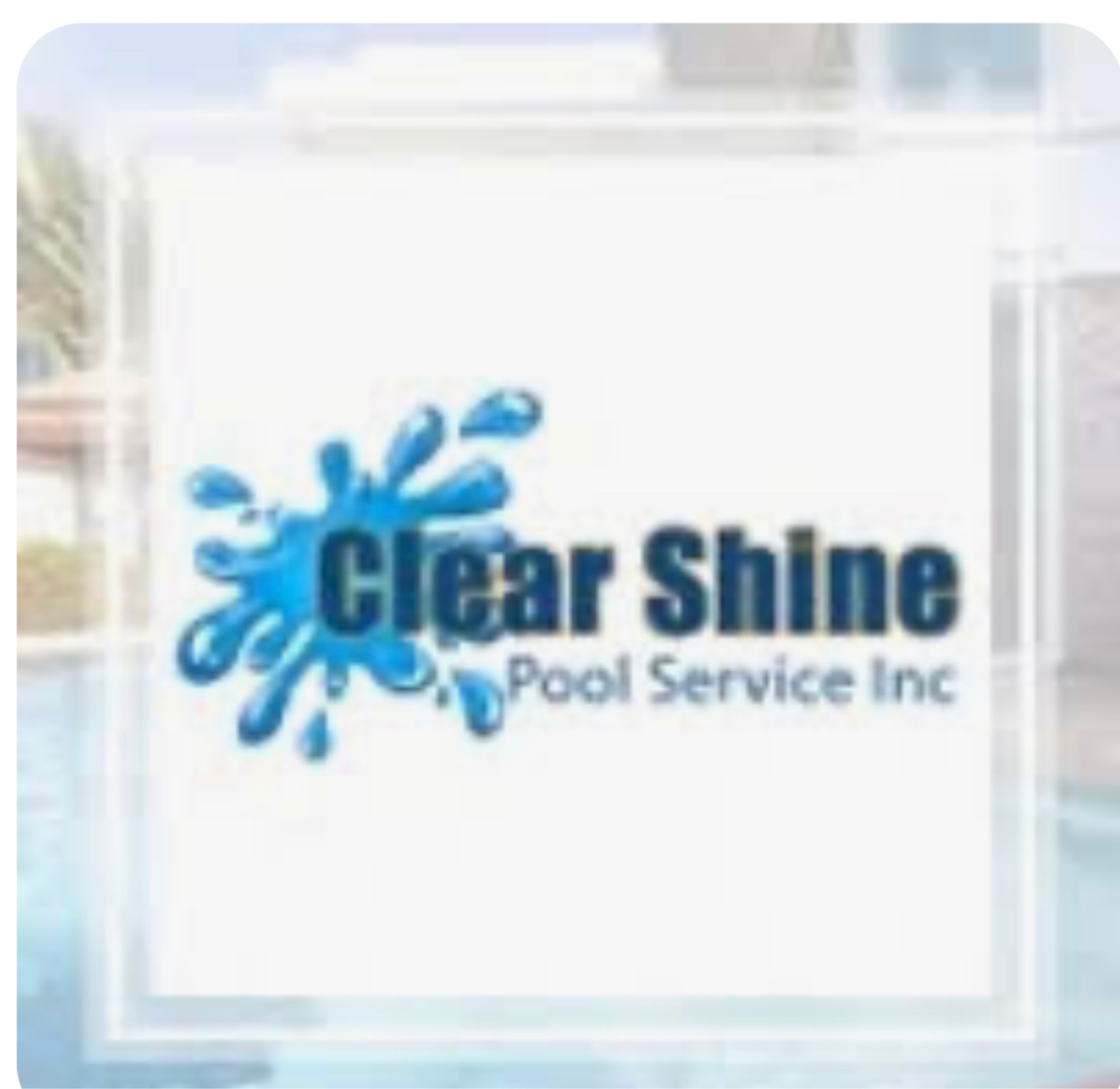 Clear Shine Pool Service - Unlicensed Contractor Logo