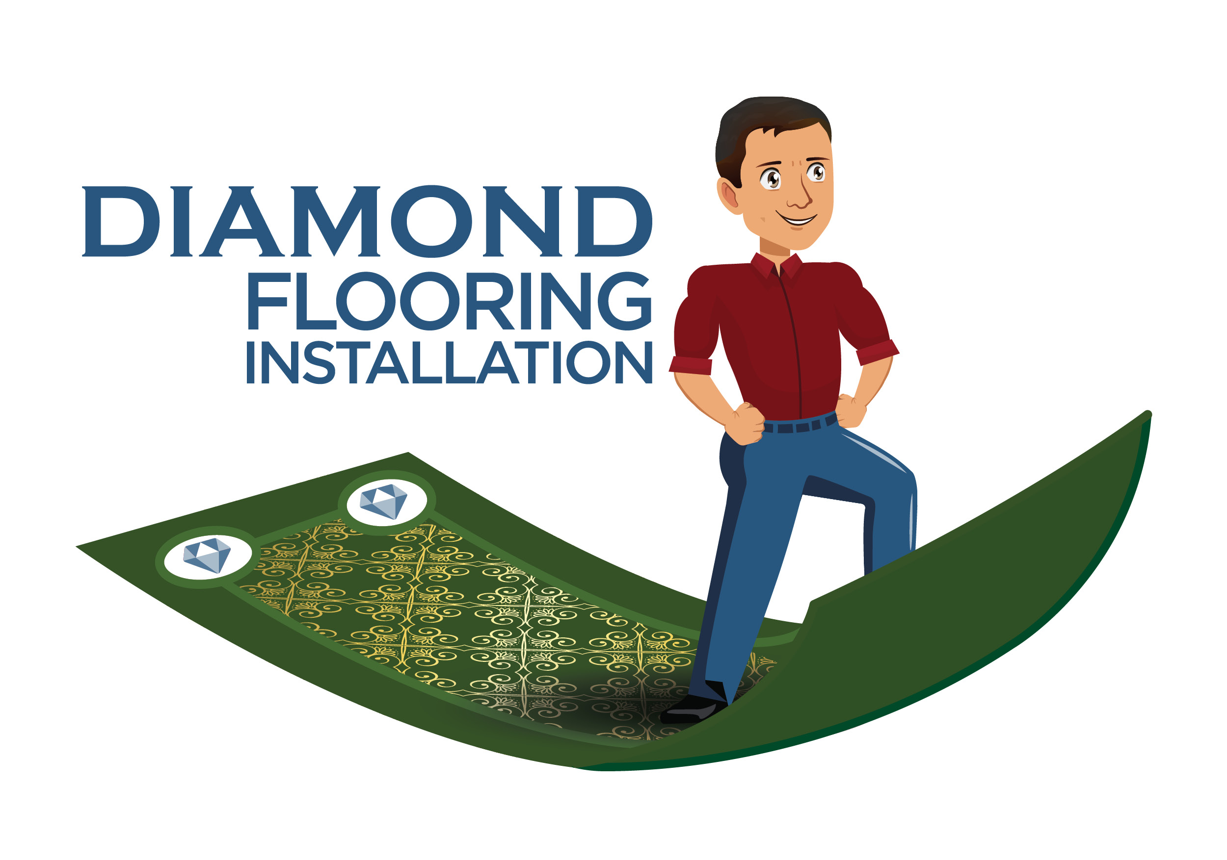 Diamond Carpet Services, LLC Logo