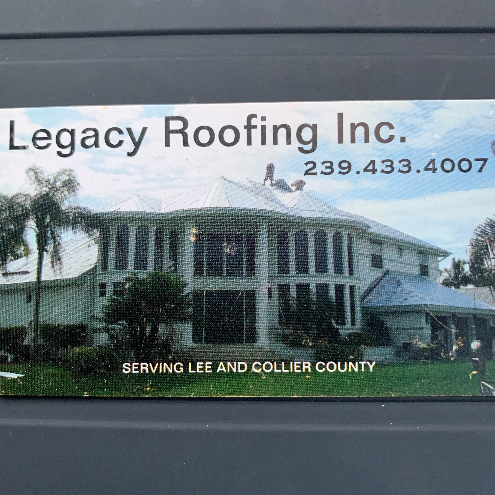 Legacy Roofing, Inc. Logo