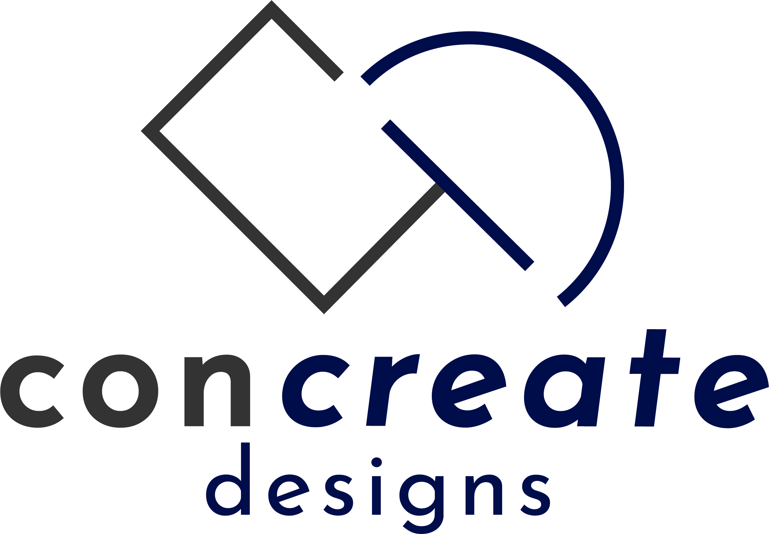 The Postman & Concrete Designs LLC Logo