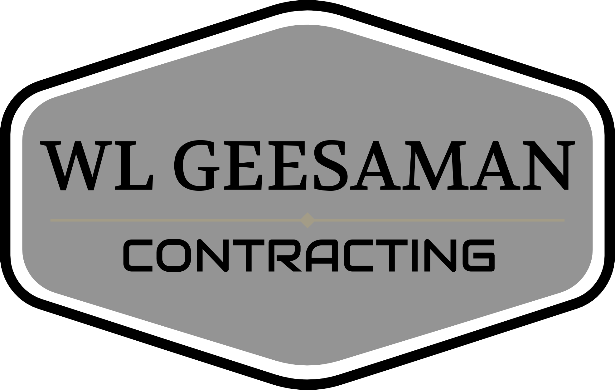 W. L. Geesaman Contracting Logo