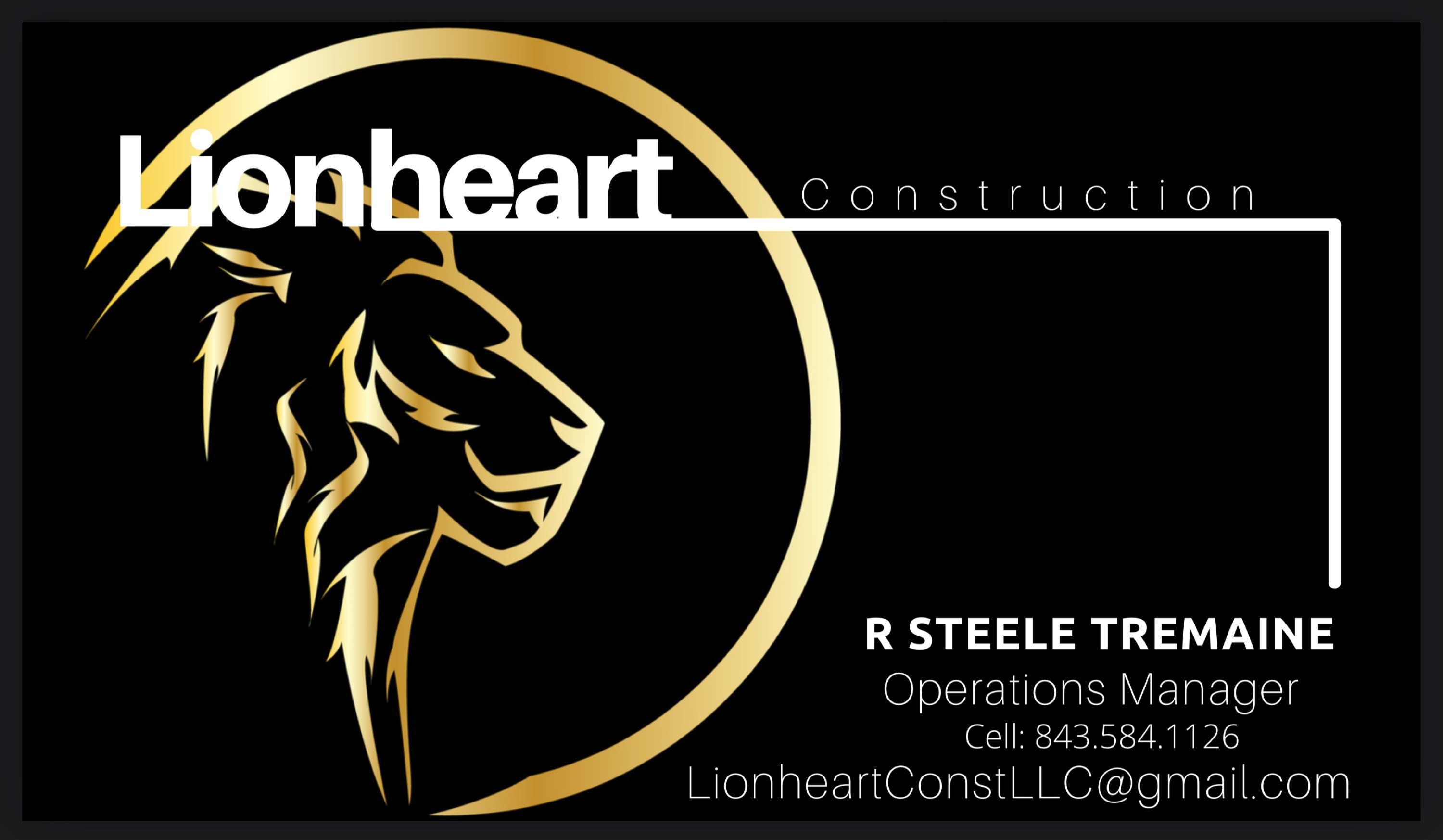 Lionheart Construction, LLC Logo