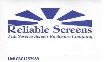 Reliable Screens Logo