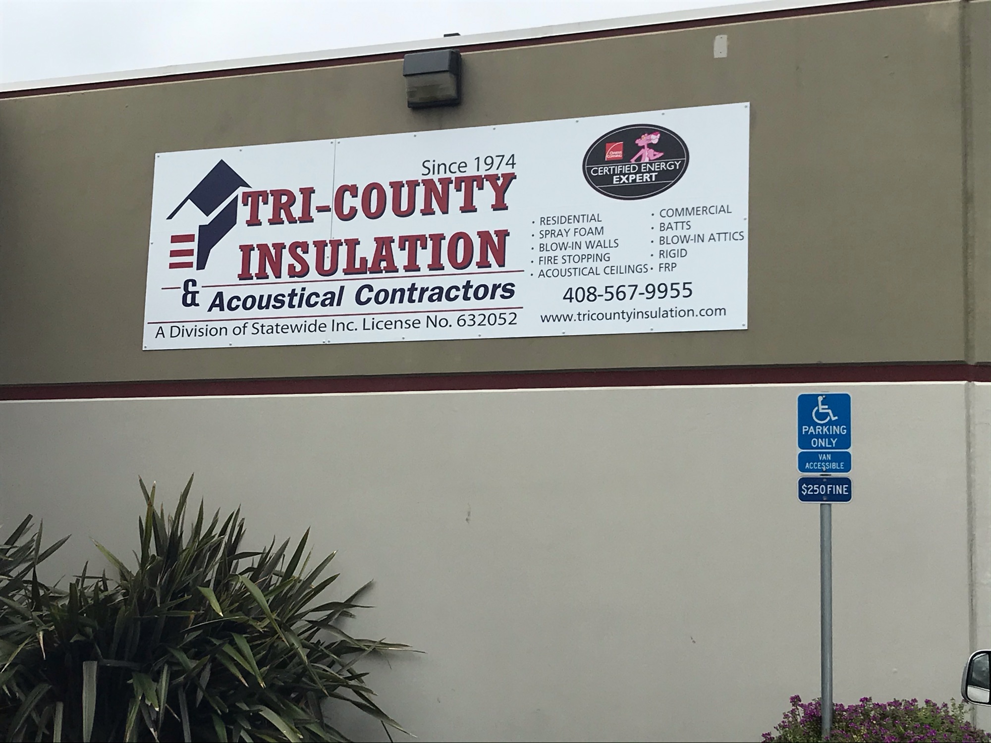 Tri-county Insulation & Acoustical Contractors Logo