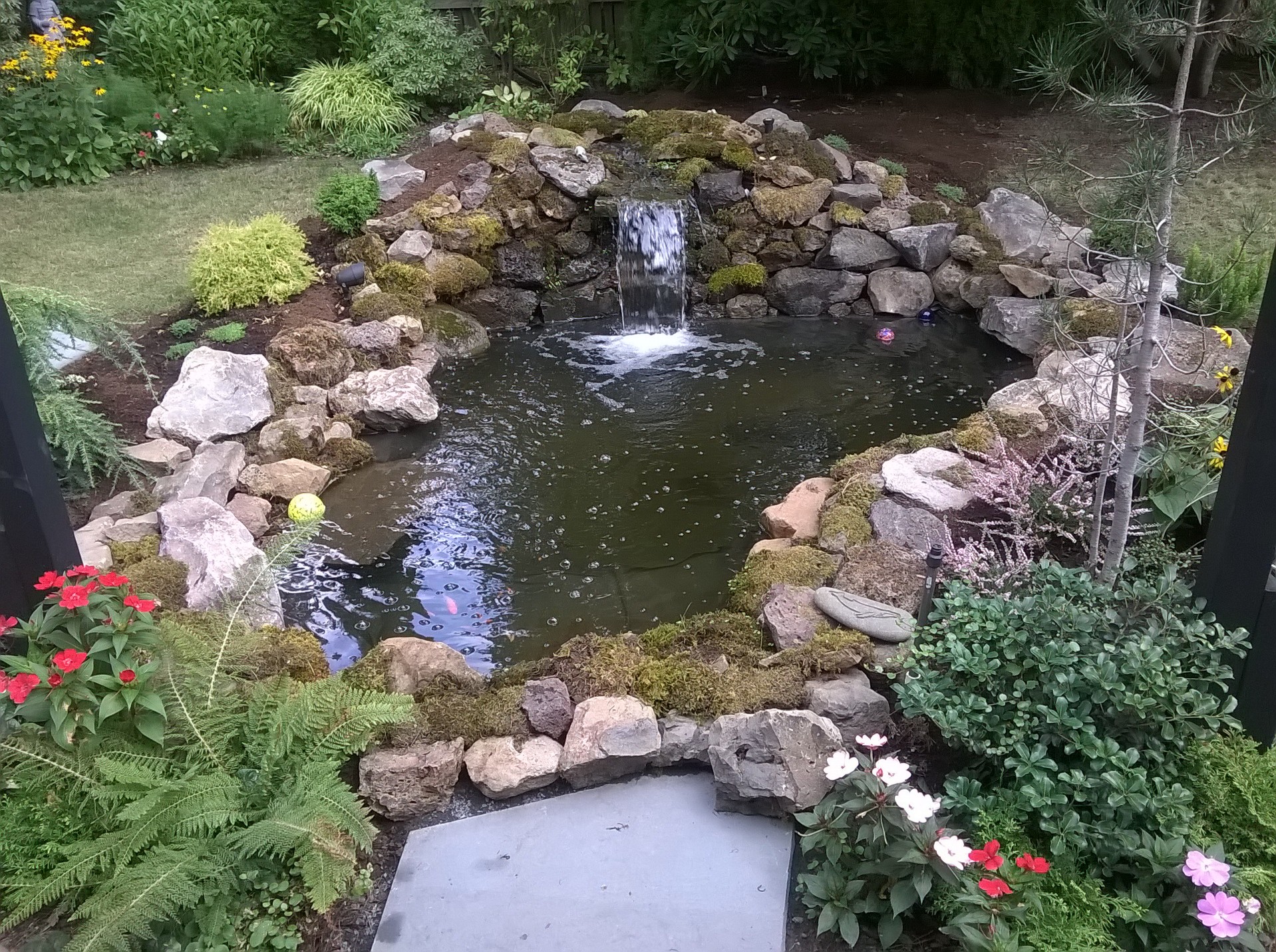 Cary's Ponds Stonework and Landscaping Logo