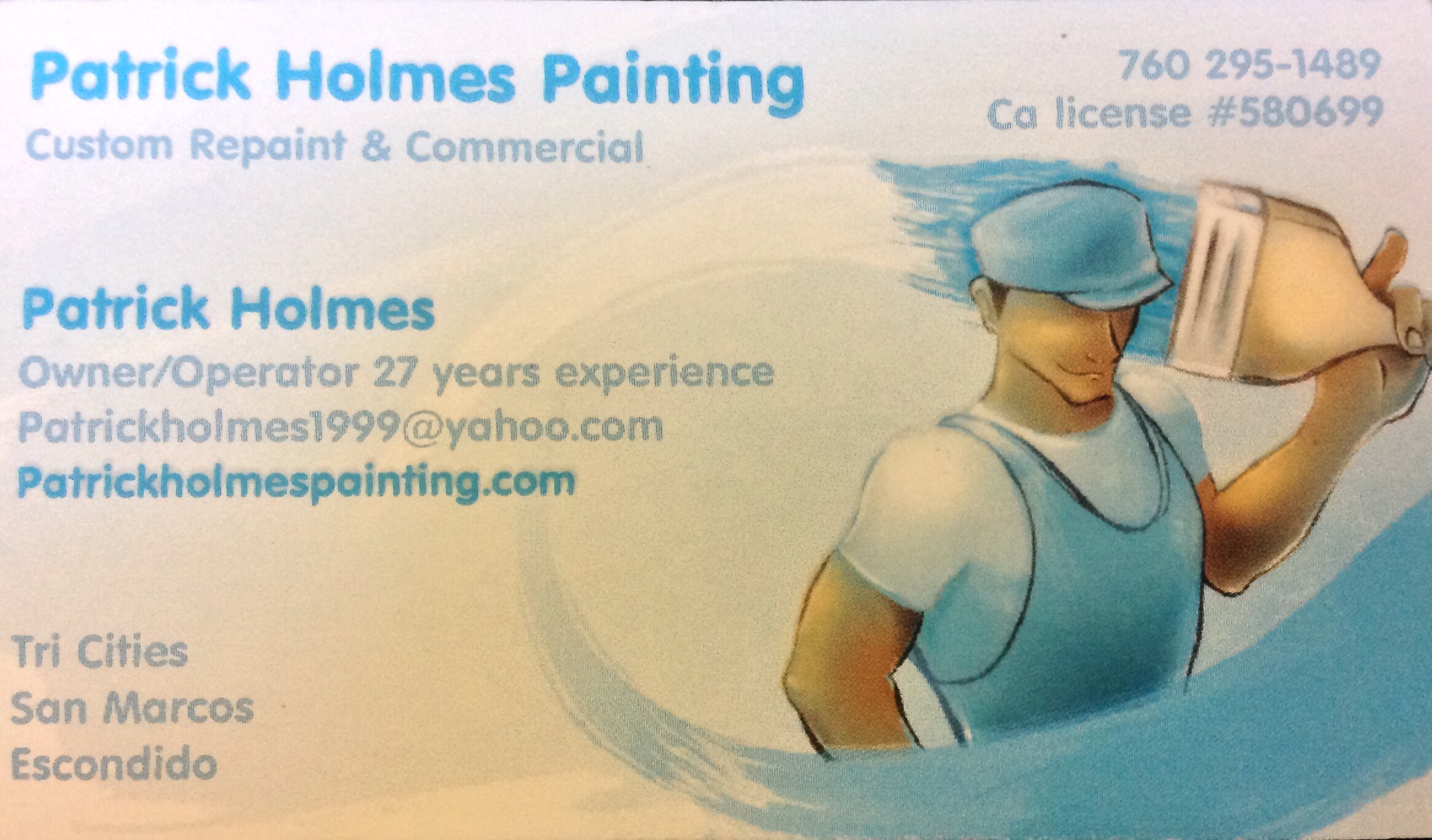 Patrick Holmes Painting Logo