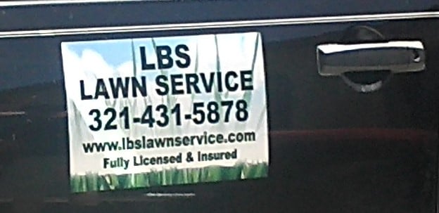 LBS Lawn Service Logo