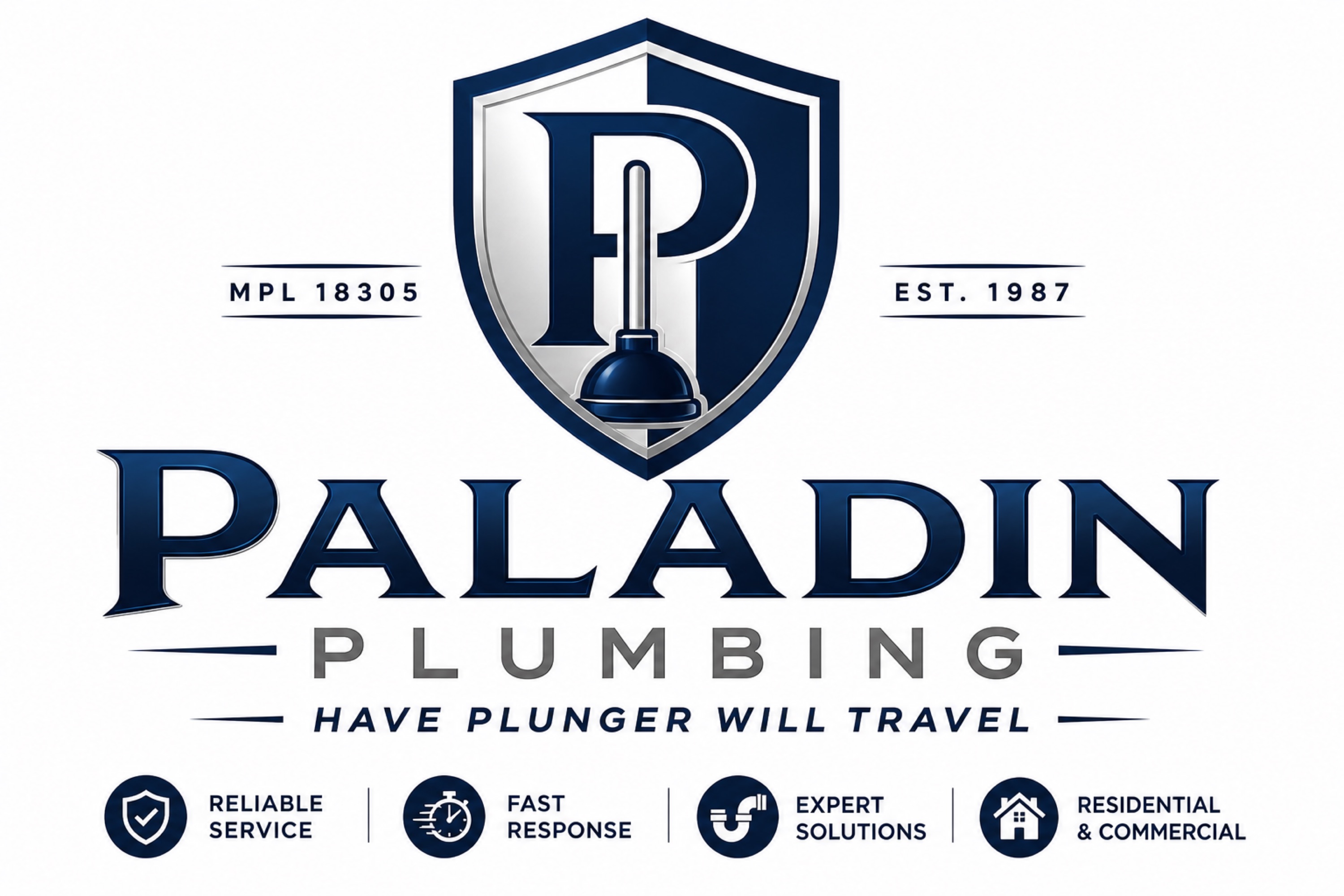 Paladin Plumbing Logo