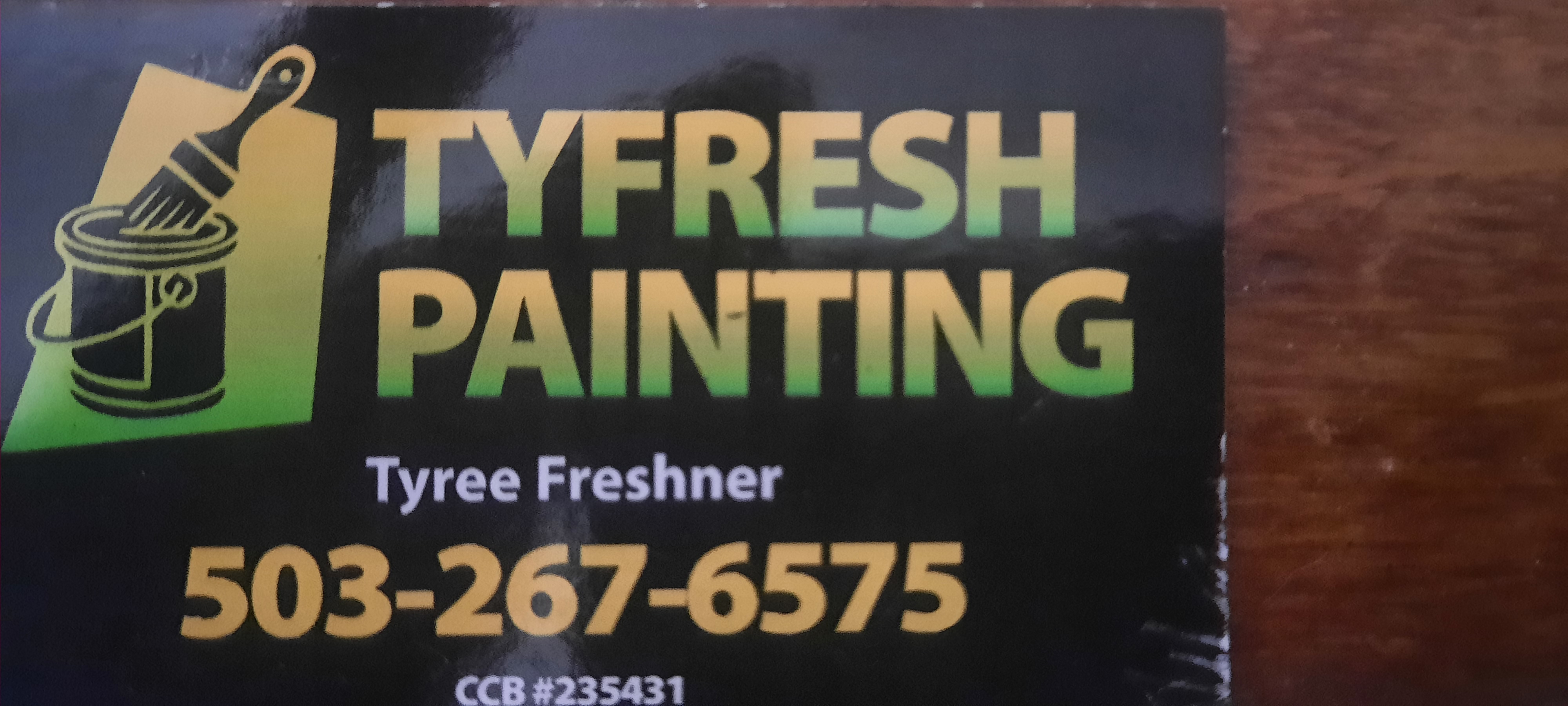 TyFresh Painting Logo