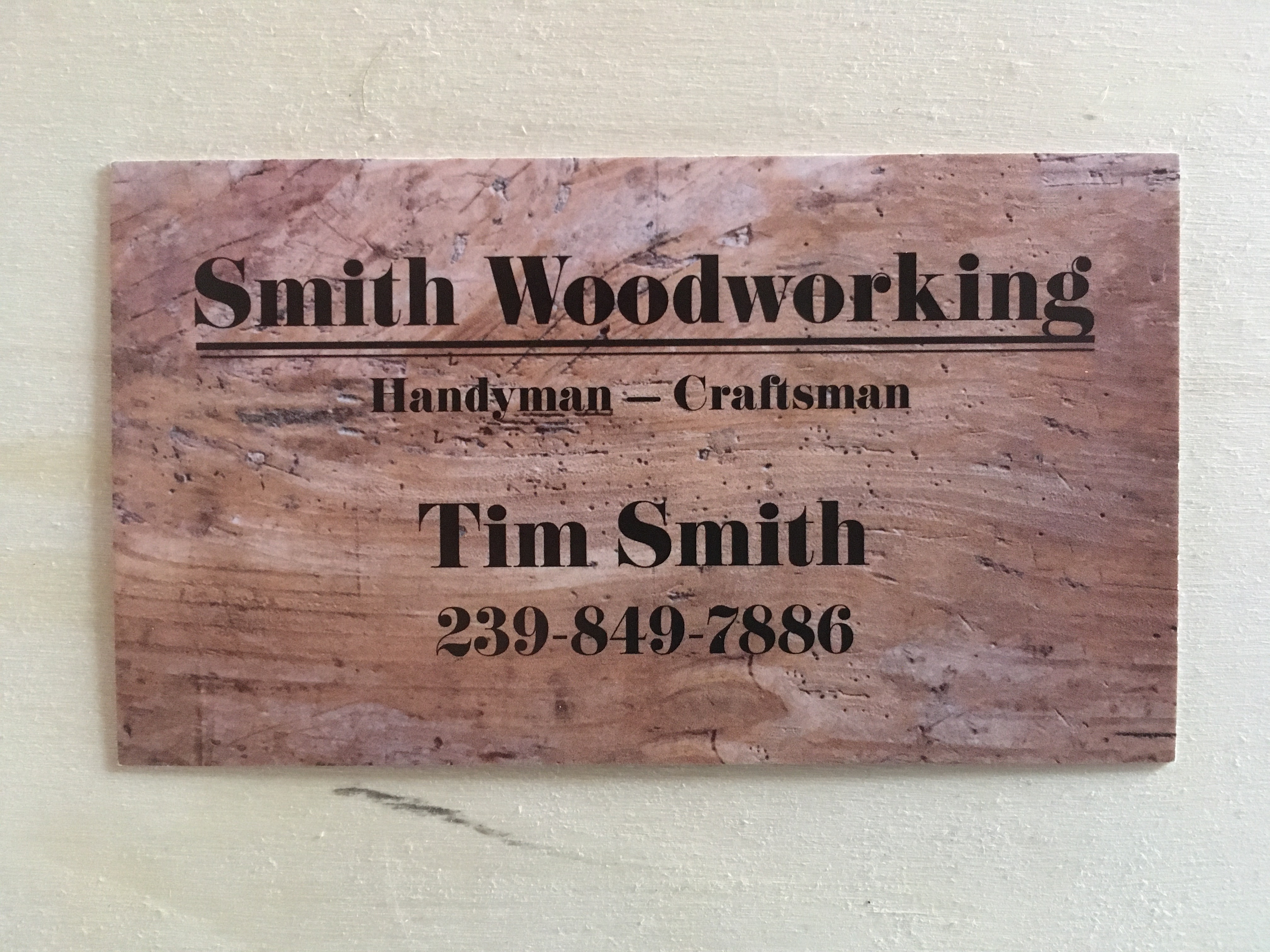 Smiths Woodworking, Inc. Logo