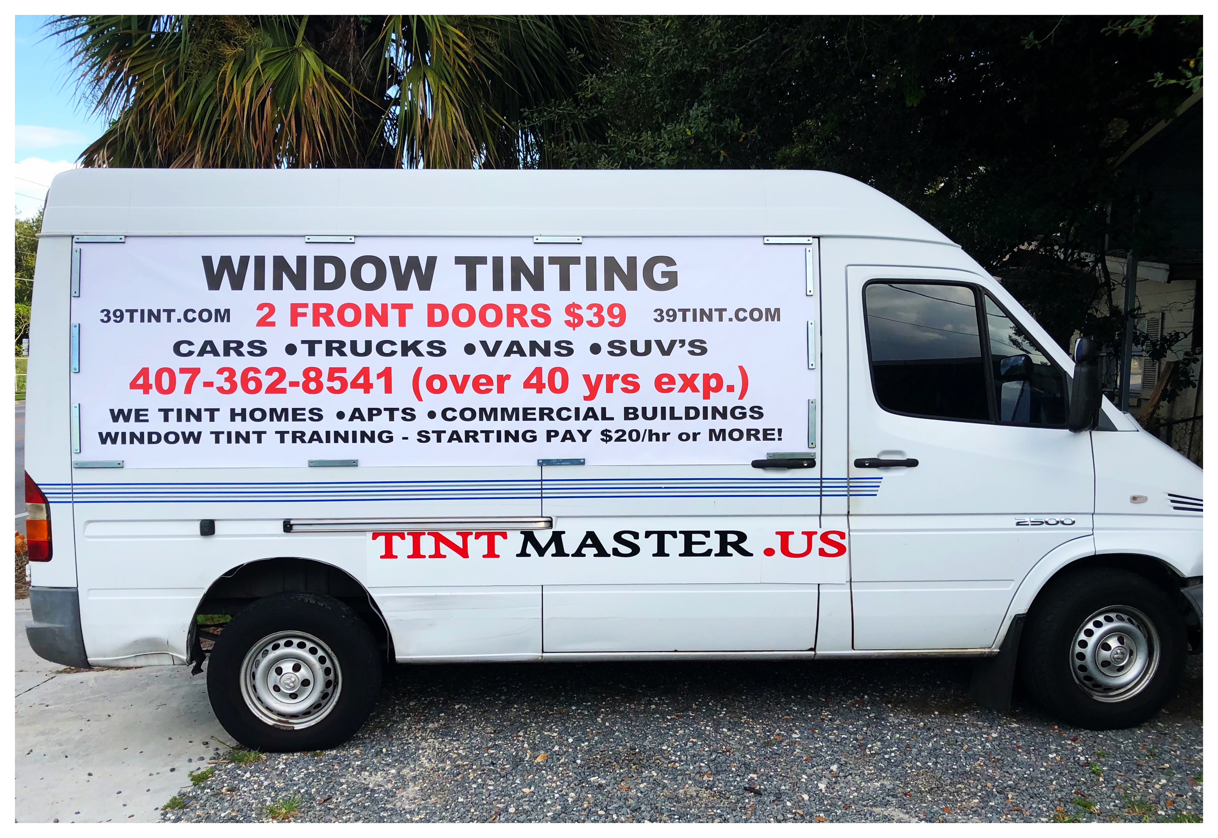 Tint Master Window Tinting Logo