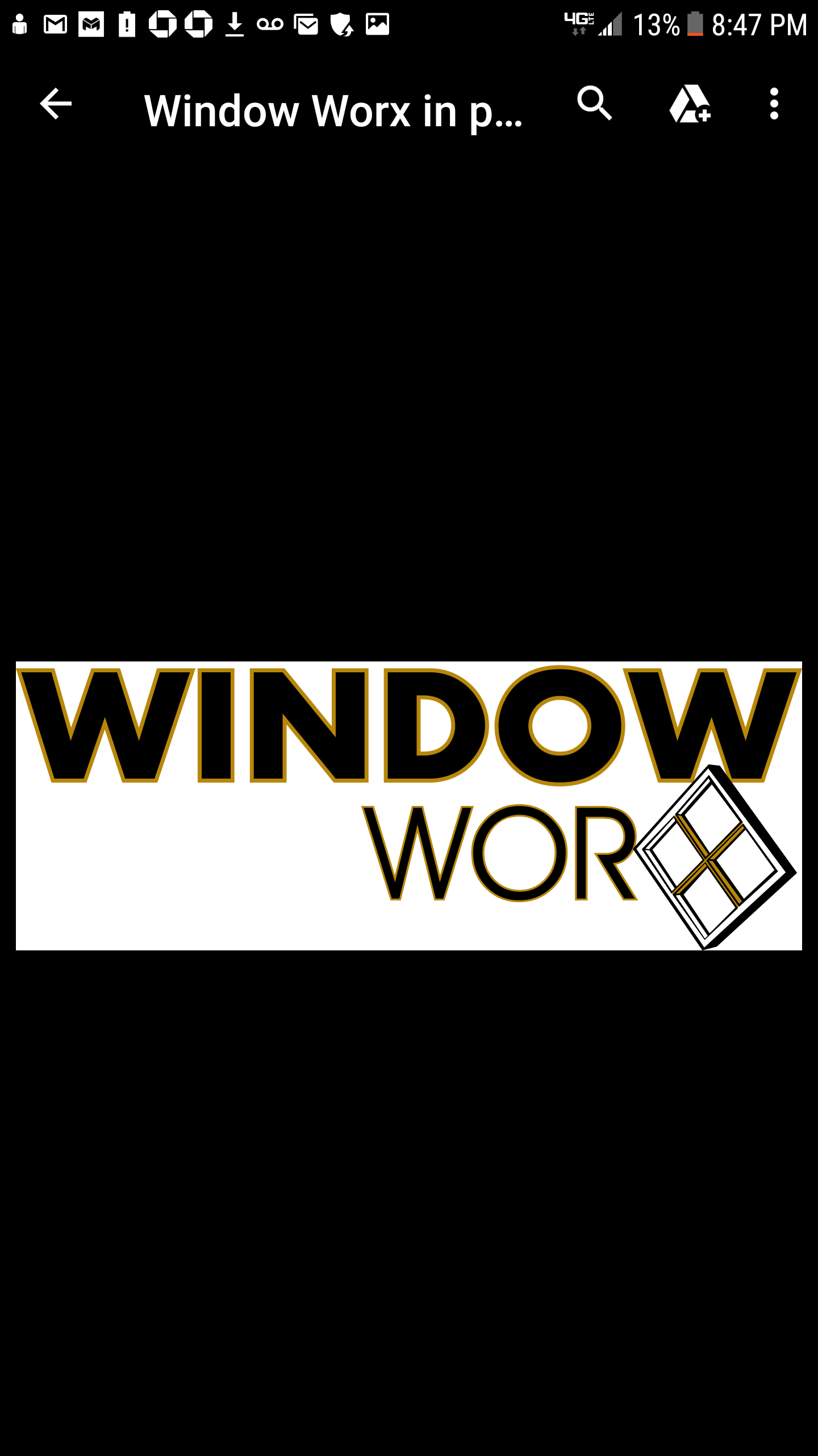 Window Worx's Logo