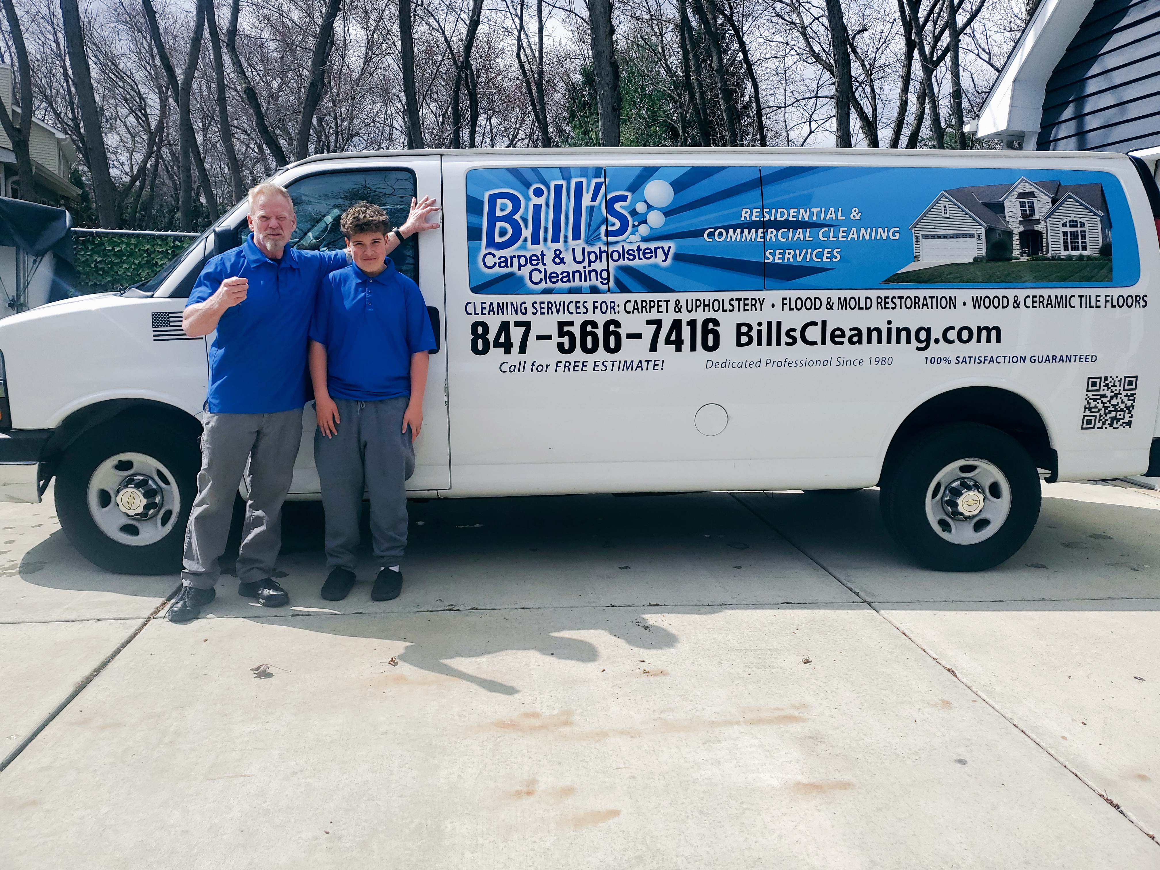 Bill's Cleaning and flood restoration Logo