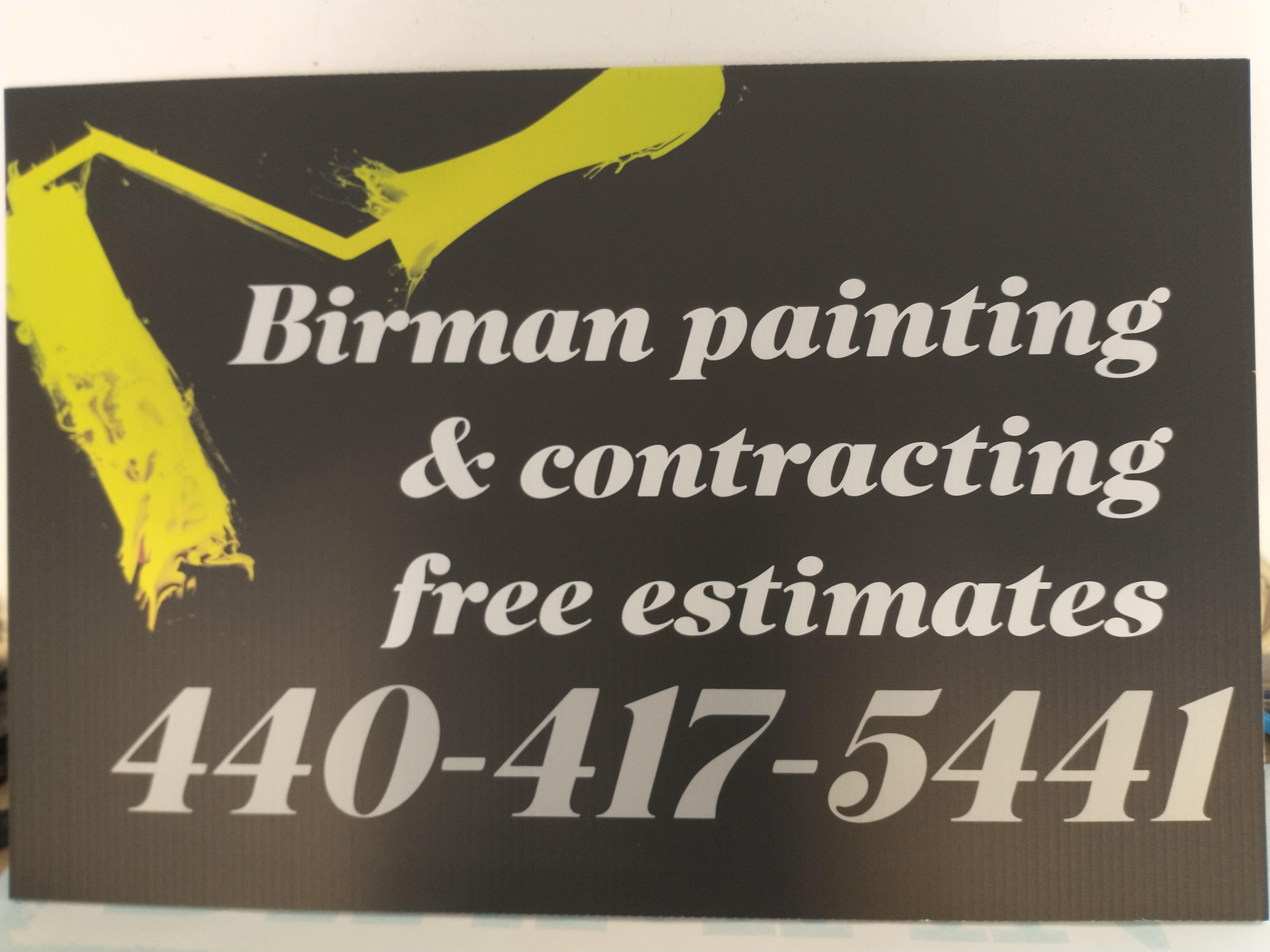 Birman Painting & Contracting Logo