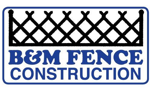 B & M Fence Logo