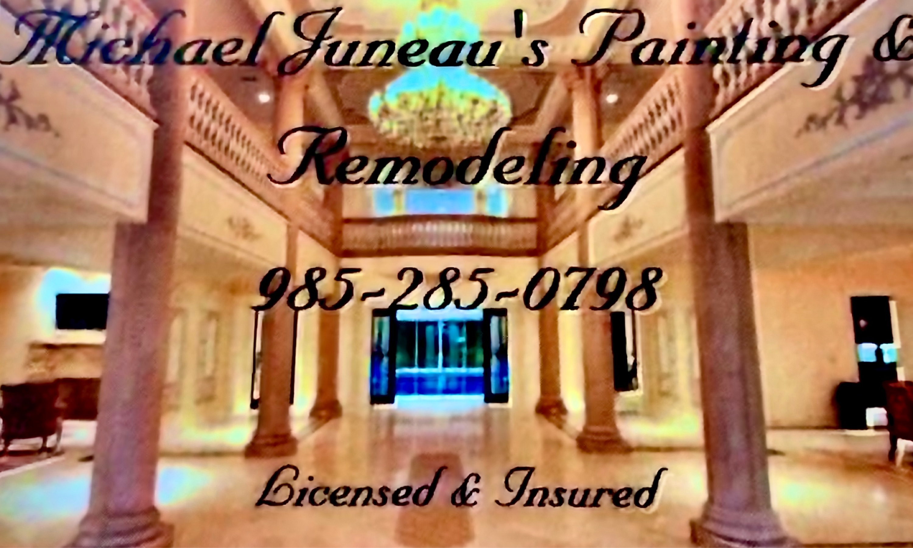 Michael Juneaus Painting & Remodeling Logo